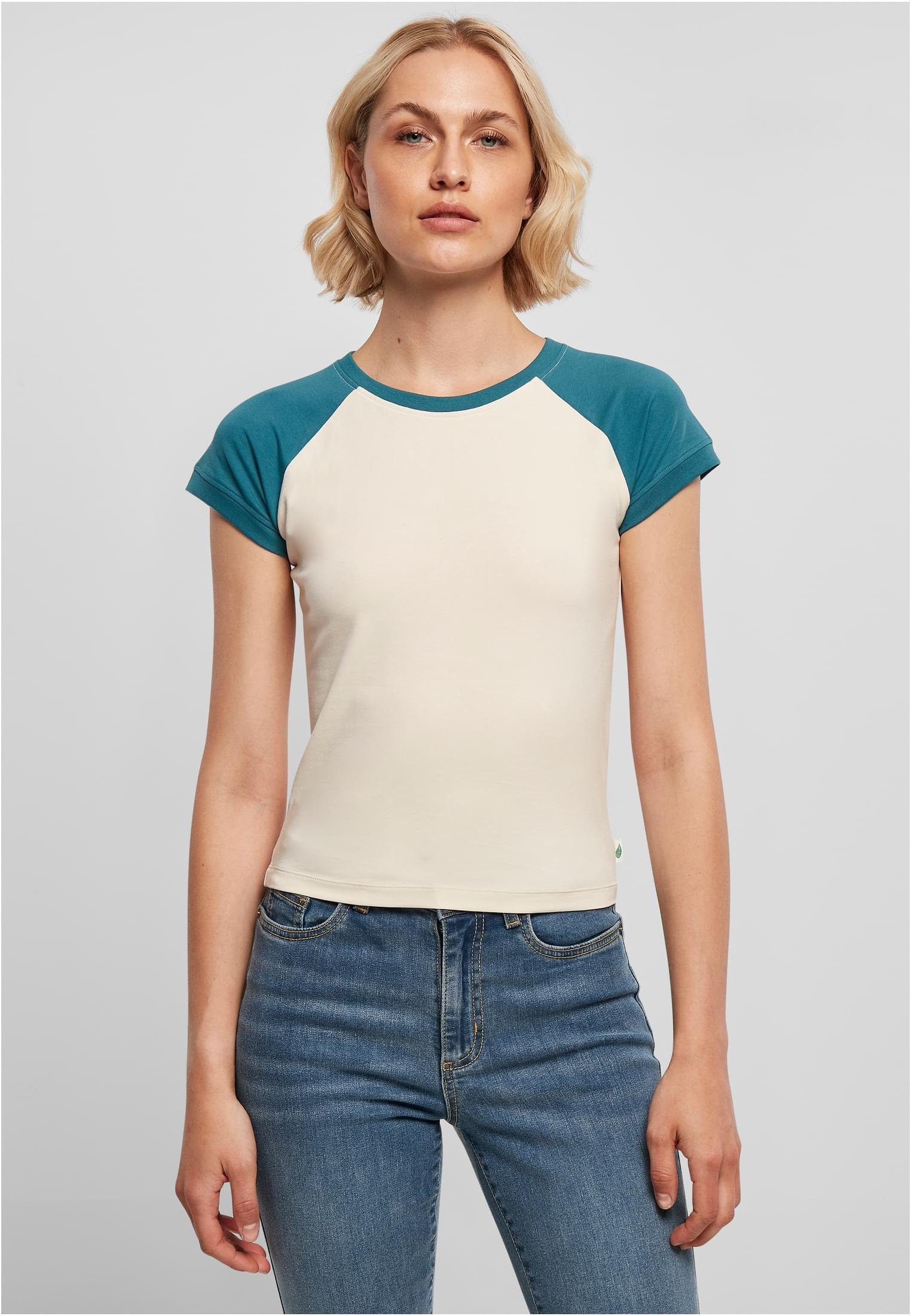 URBAN CLASSICS T-Shirt (1-tlg) Weiteres Griff Weicher Details, Plain/ohne Detail