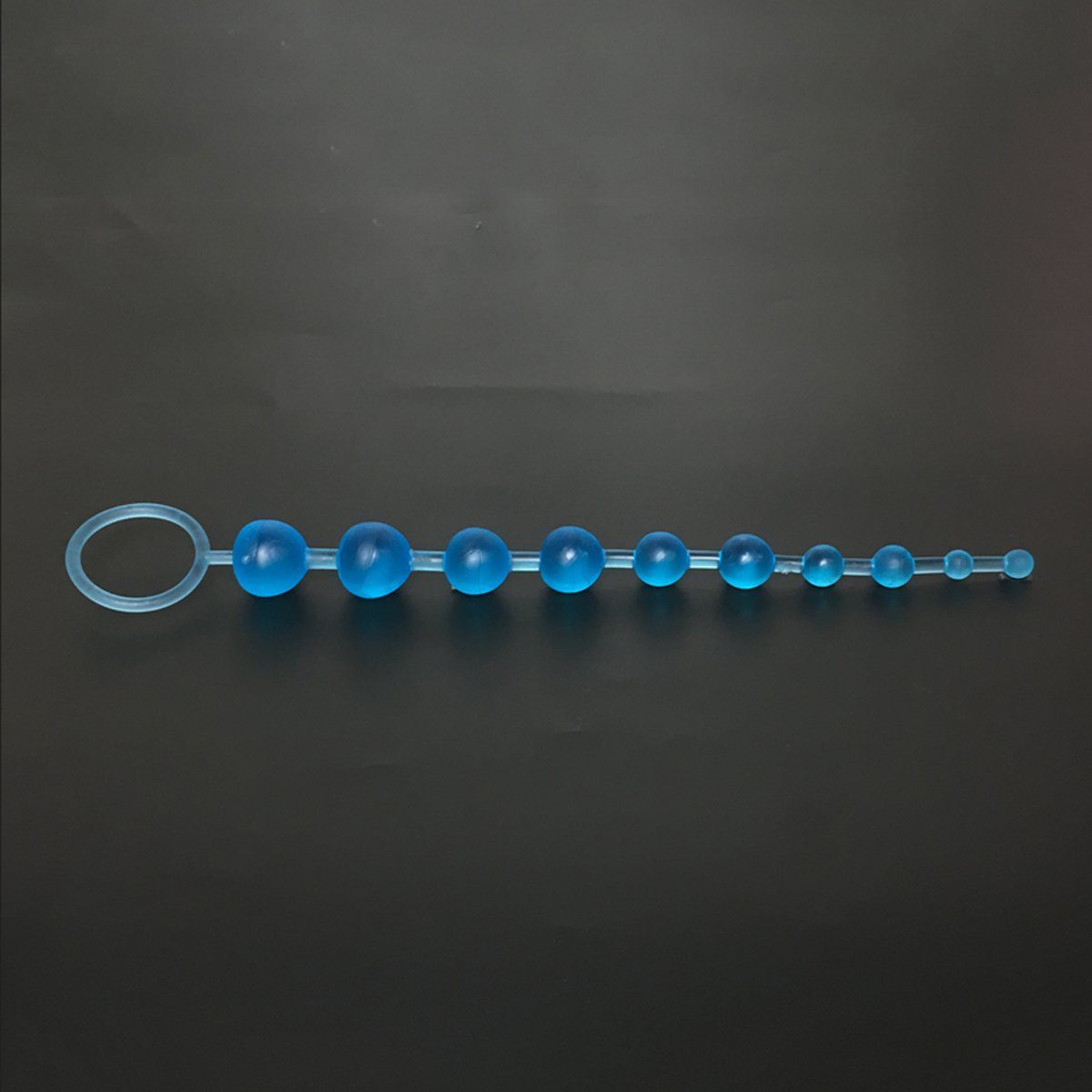 TPFSecret Analkette für unterschiedlichem 29,5cm ergonomische Durchmesser Anal große 10 und Frauen, Perlen, - Farbe: Männer mit und Kette, Blau