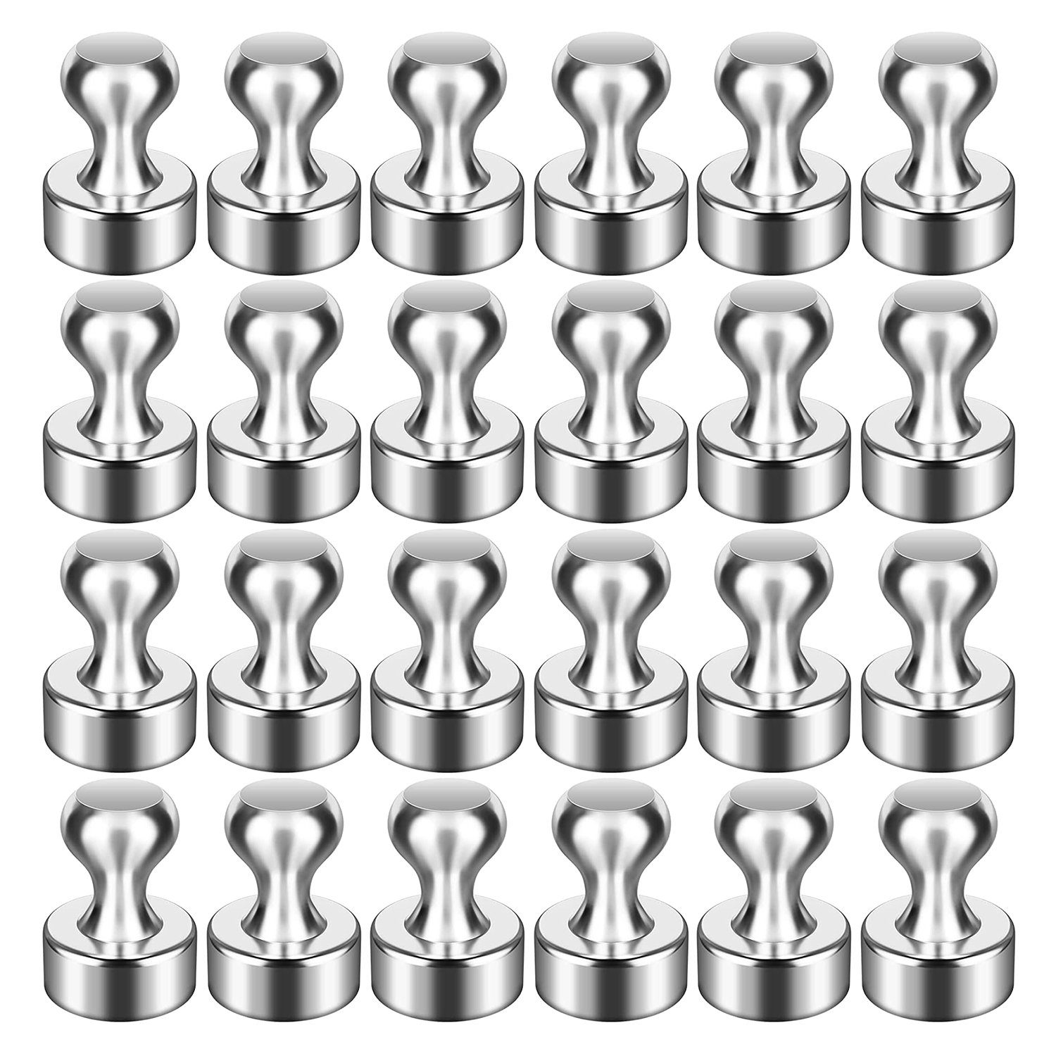 Gimisgu Magnet 24x-72x Neodym Magnete Küche Pinnwand Magnet Schule Mini  Kegelmagnete (24-St)