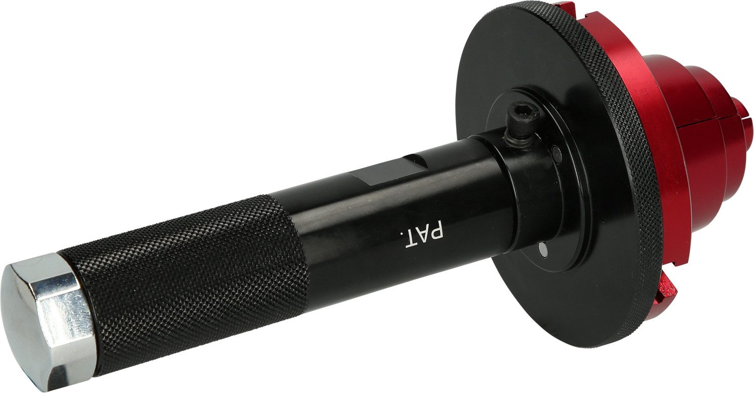 KS Tools Radmutternschlüssel Einstellbarer Lagerring- und Radialdichtring-Eintreiber, 210mm (150.
