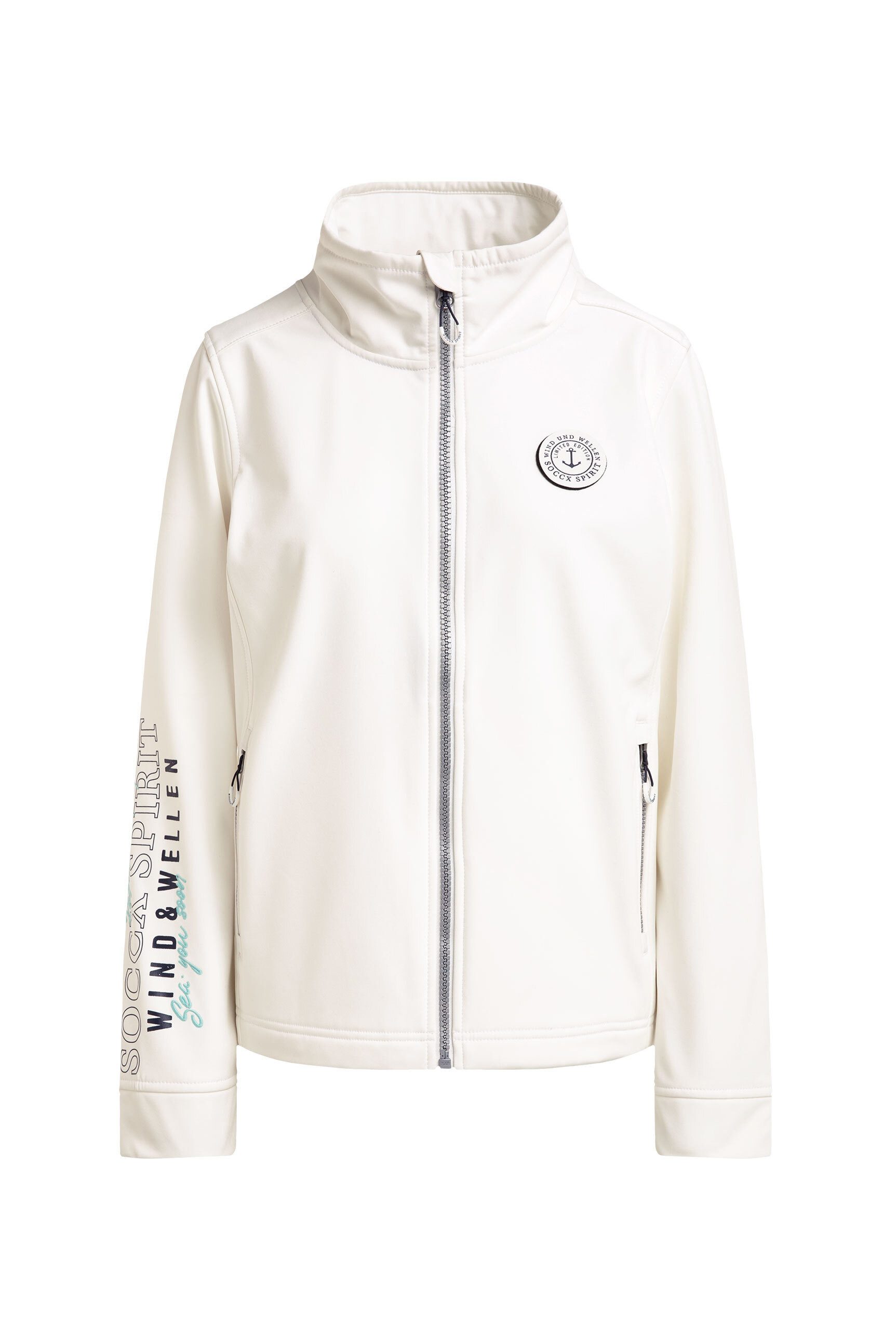 SOCCX Softshelljacke mit Stehkragen günstig online kaufen