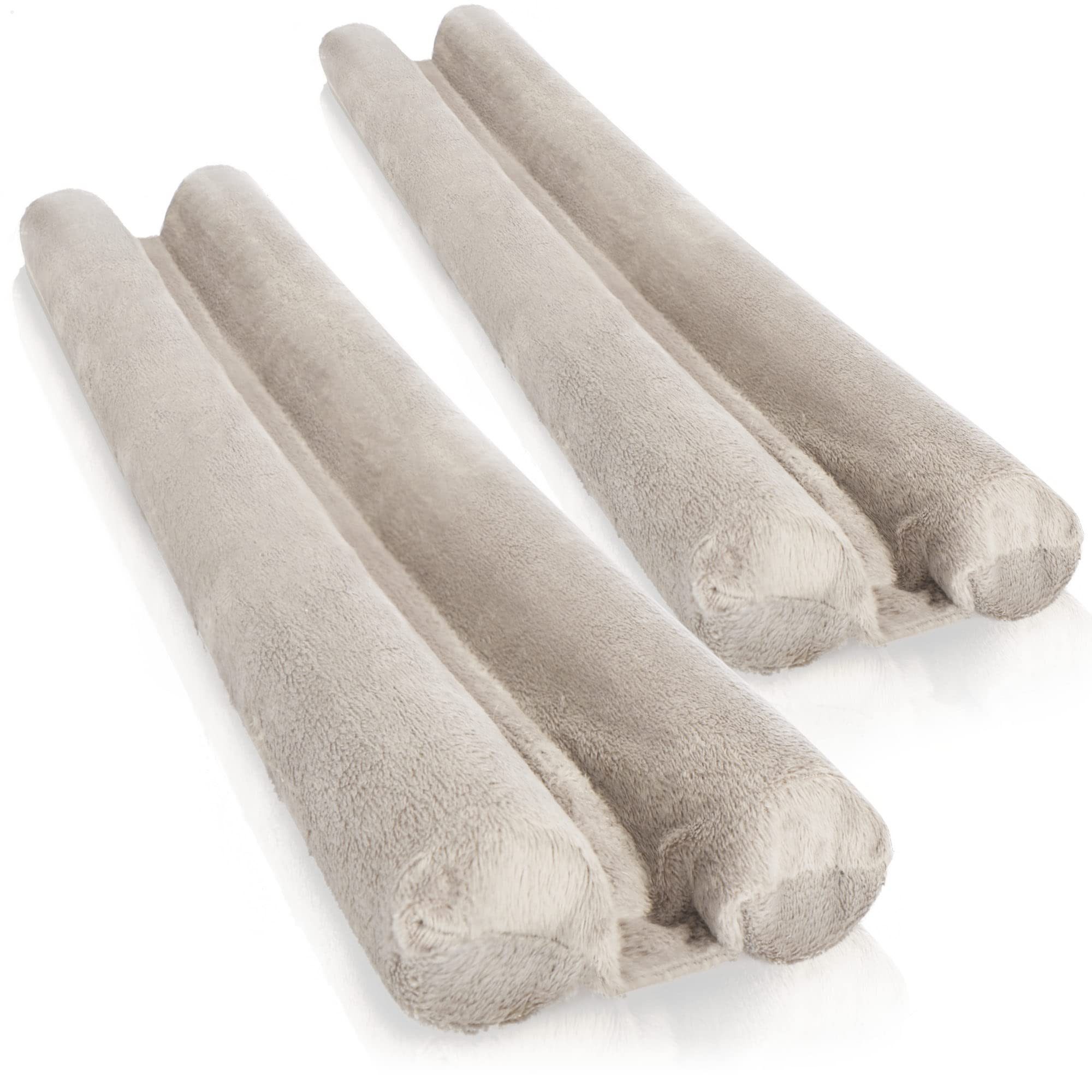 com-four Zugluftstopper Zugluftstopper für die Tür, 2-tlg., Mikrofaser Türbodendichtung