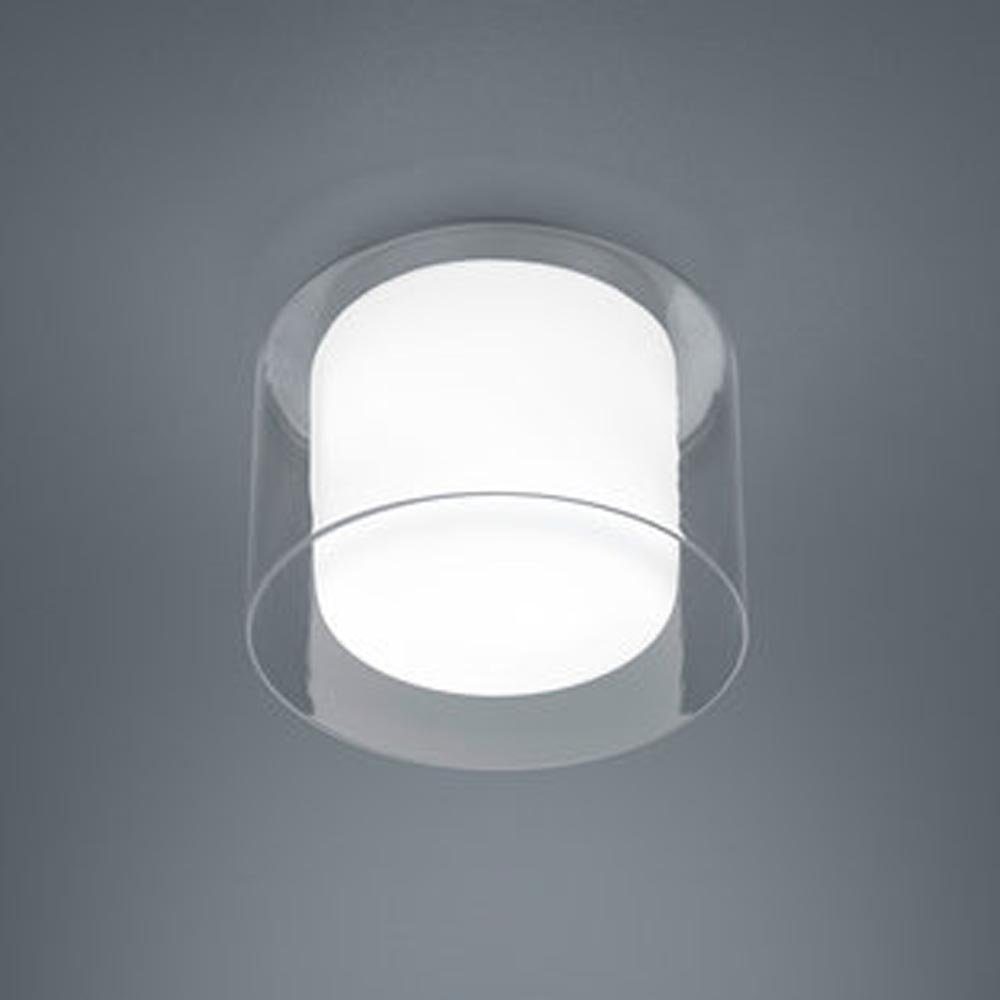 click-licht Spiegelleuchte LED Deckenleuchte Olvi in Chrom 12W 1080lm IP44 230x180mm, keine Angabe, Leuchtmittel enthalten: Ja, fest verbaut, LED, warmweiss, Badezimmerlampen, Badleuchte, Lampen für das Badezimmer