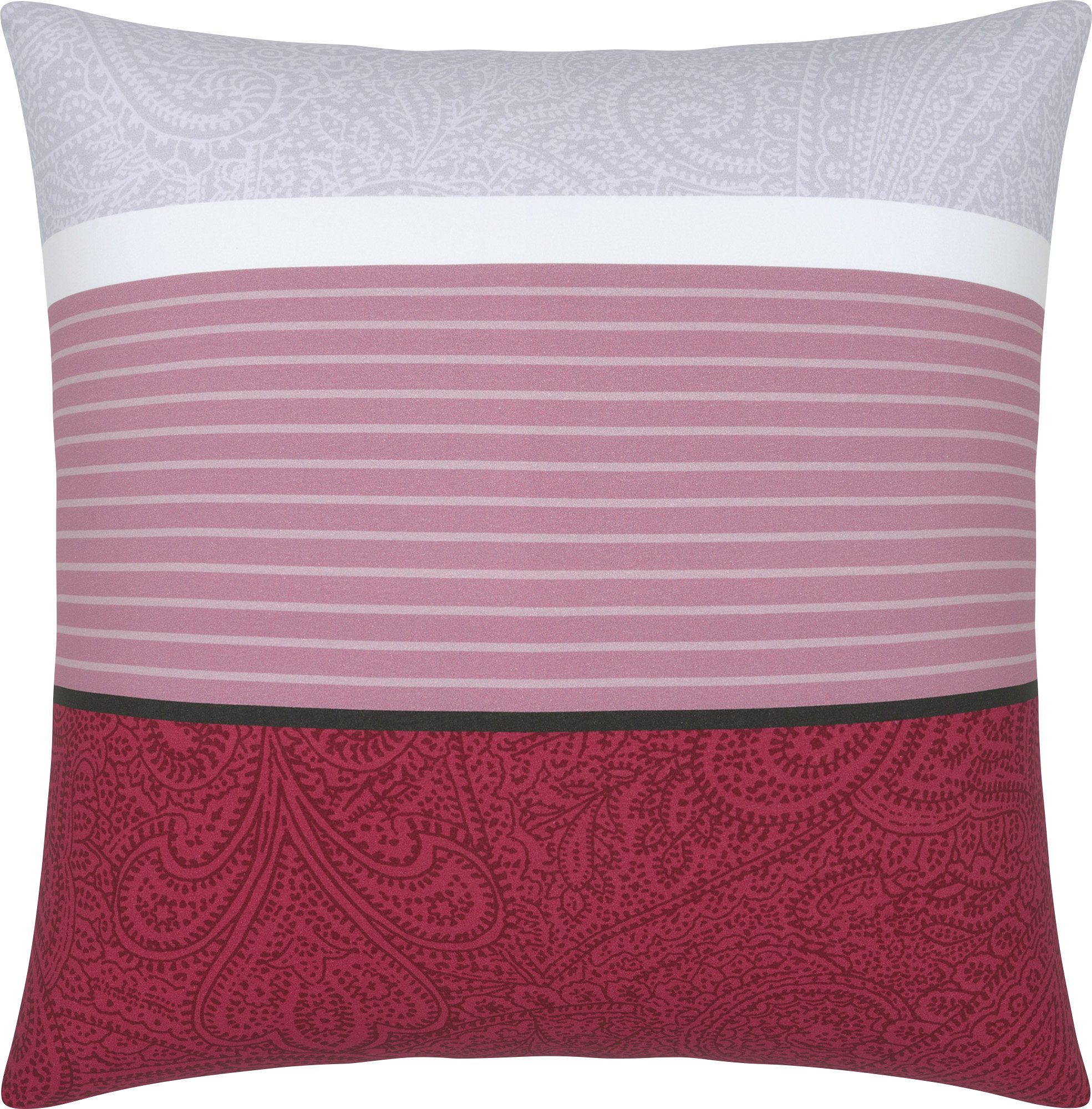 Erwin Müller Kissenbezüge Kissenbezug, Winter-Jersey Streifen günstig online kaufen