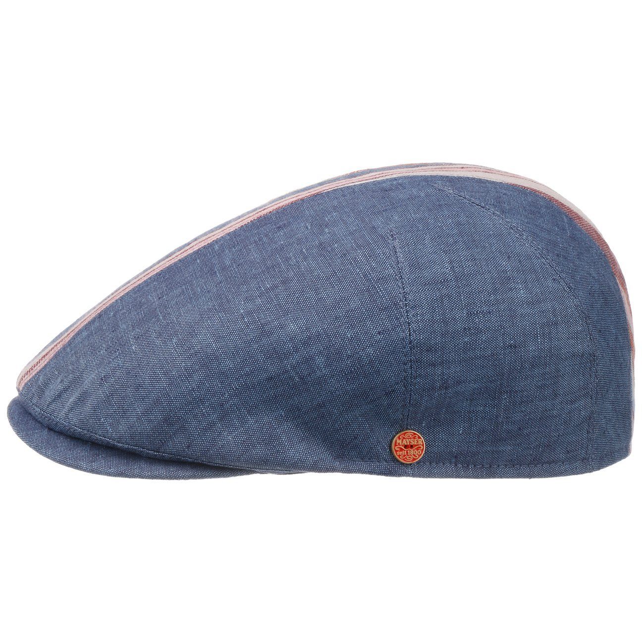 Mayser Flat Cap (1-St) mit Made EU Schirm, in denim the