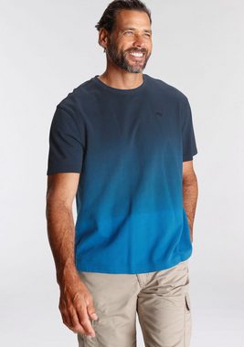 Man's World T-Shirt mit Farbverlauf in Pique´Qualität