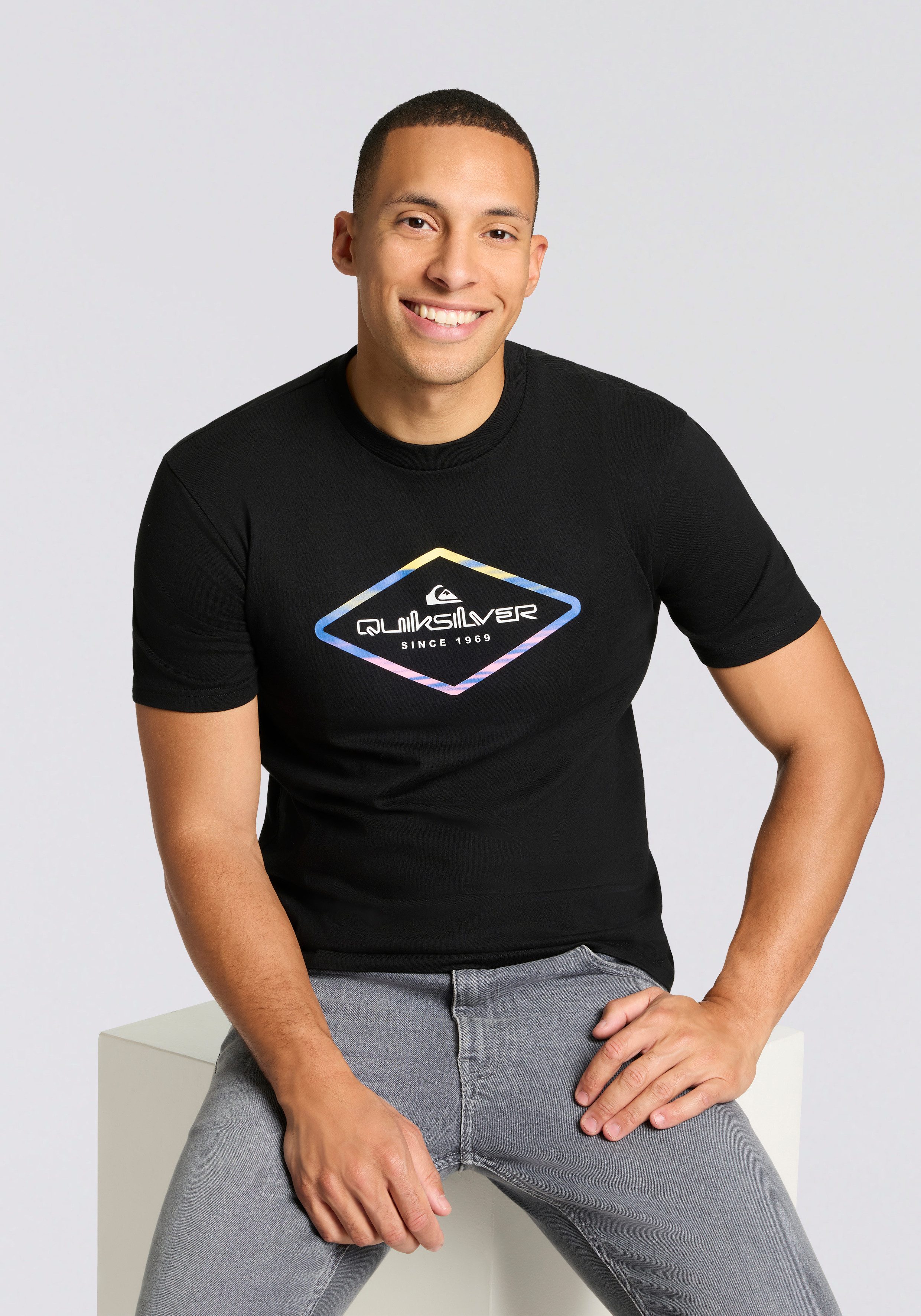 Quiksilver T-Shirt SURF SAFARI INSIDE QUAD PACK (2-tlg) für Erwachsene, Kurzarm, für Freizeit und aktive Unternehmungen