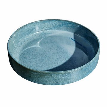 Mirabeau Geschirr-Set Salatschüssel Darney blau, Steinzeug