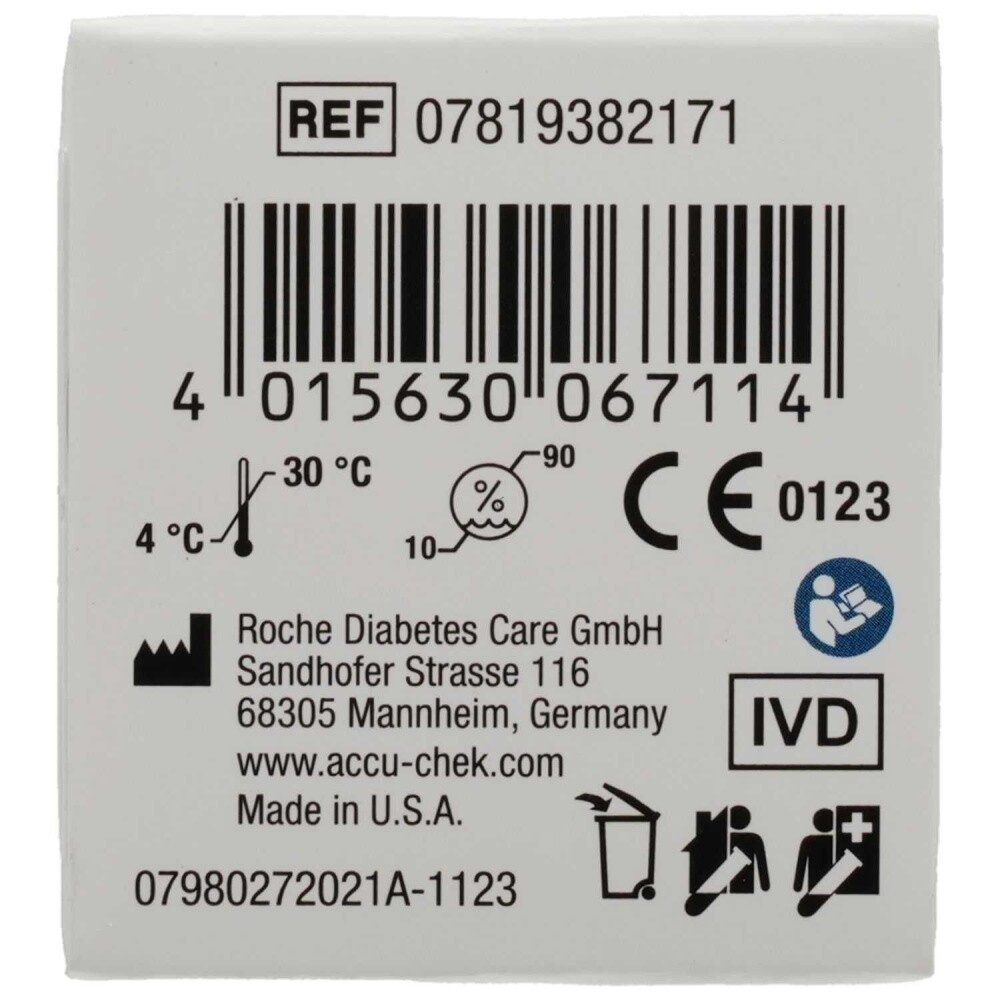 ACCU-CHECK Blutzucker-Teststreifen ACCU-CHEK Instant Teststreifen 50 St PZN 4015630067114 – Bild 4 von 4