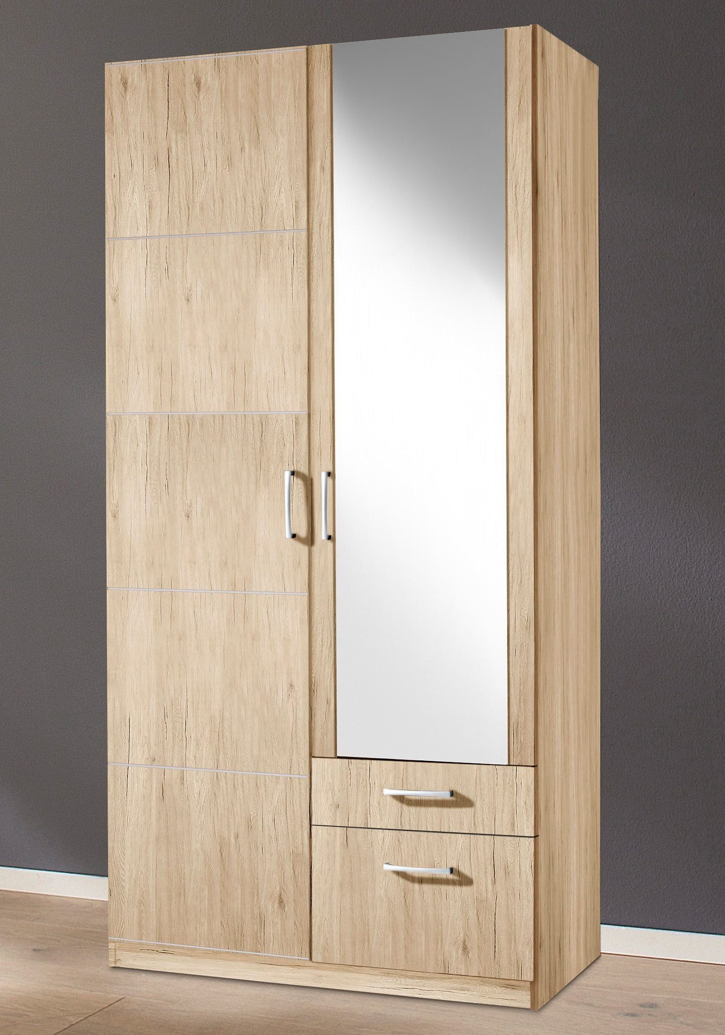 priess Kleiderschrank "Bilbao" Türanschlag links oder rechts günstig online kaufen