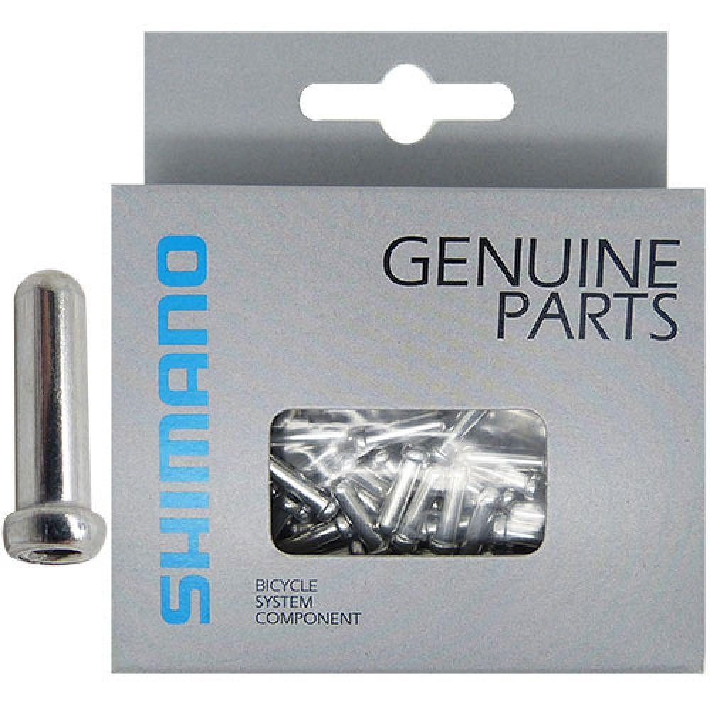 Shimano Bremszug SHIMANO 100 Stück Endkappe Bremszug 1,6 mm Endkappe - für Bowdenzüge i