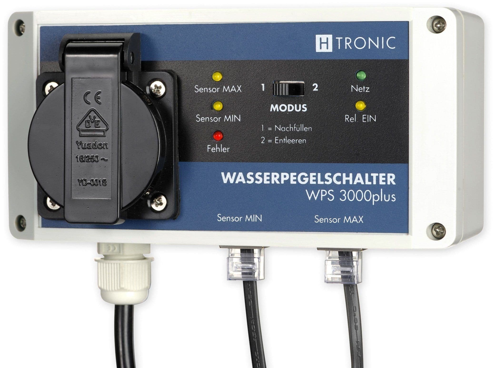 H-Tronic H-TRONIC Wasserpegelschalter WPS3000 plus Alarmsirene