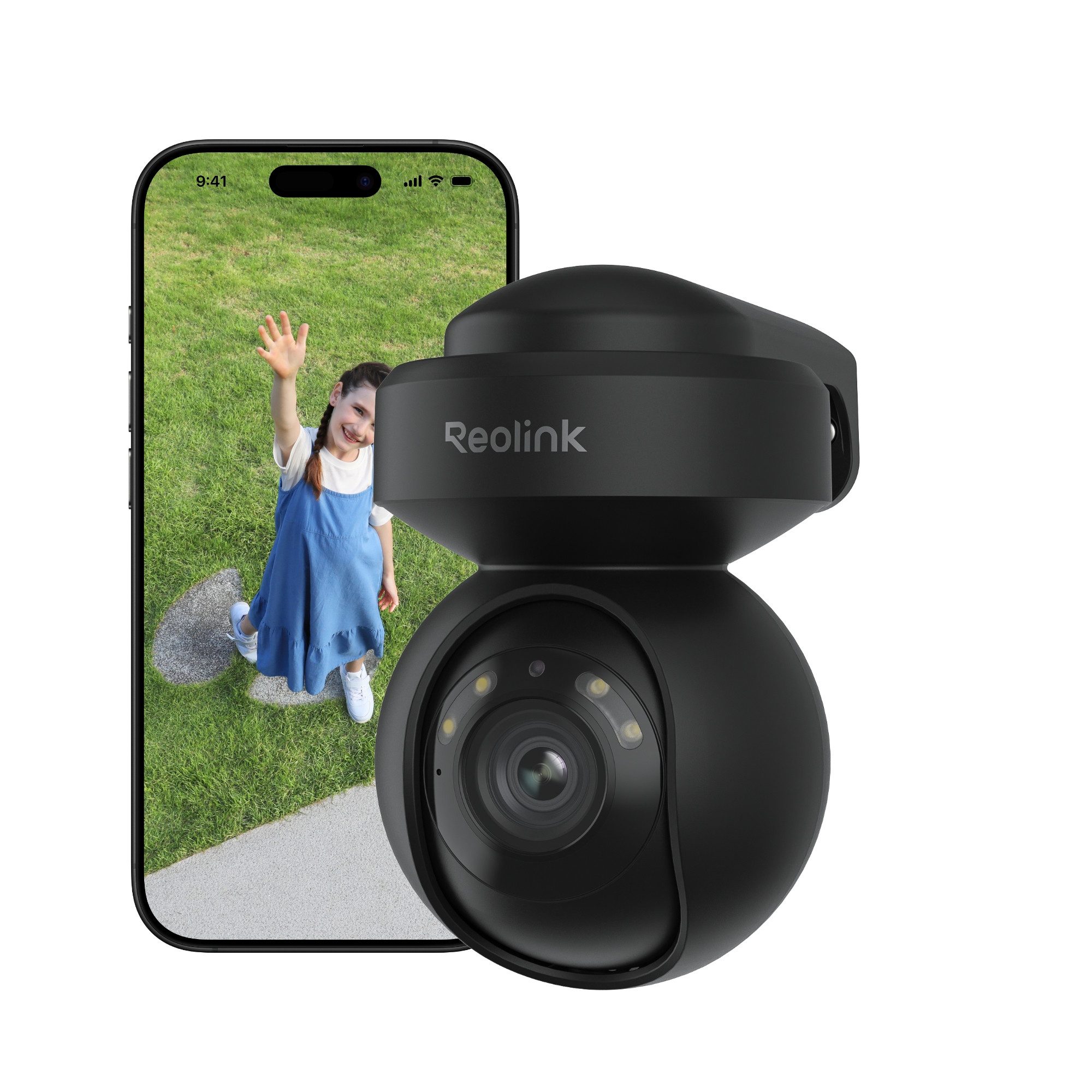 Reolink Überwachungskamera 4K 8MP PTZ Wi-Fi-6 (Außenbereich, Smarter Erkennung,3X optischer Zoom,Auto-Tracking, Farbige Nachtsicht)