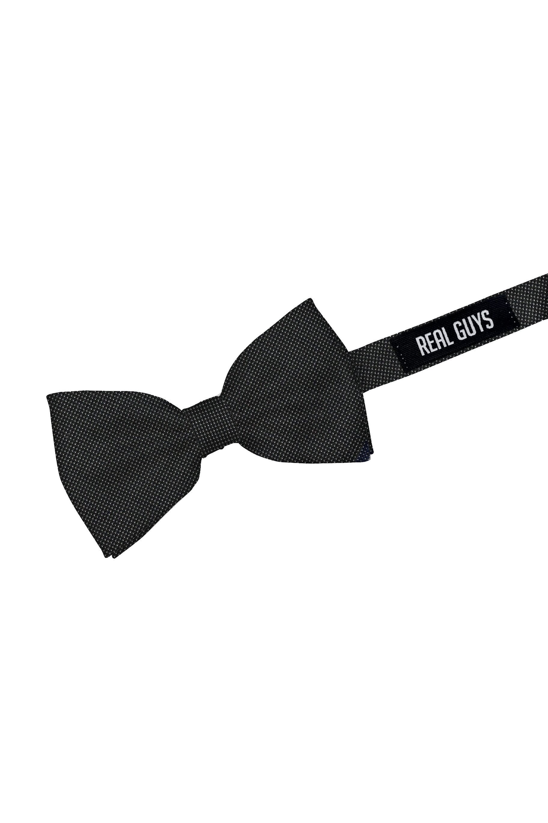 REAL GUYS by J.PLOENES Fliege mit elegantem Picoté-Tupfen