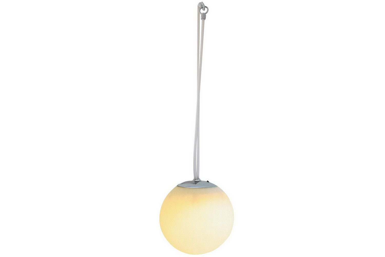 Kynast LED Solarleuchte Solar Kugelleuchte mit warmweißen 4 LEDs, Warmweiß, Hängeleuchte