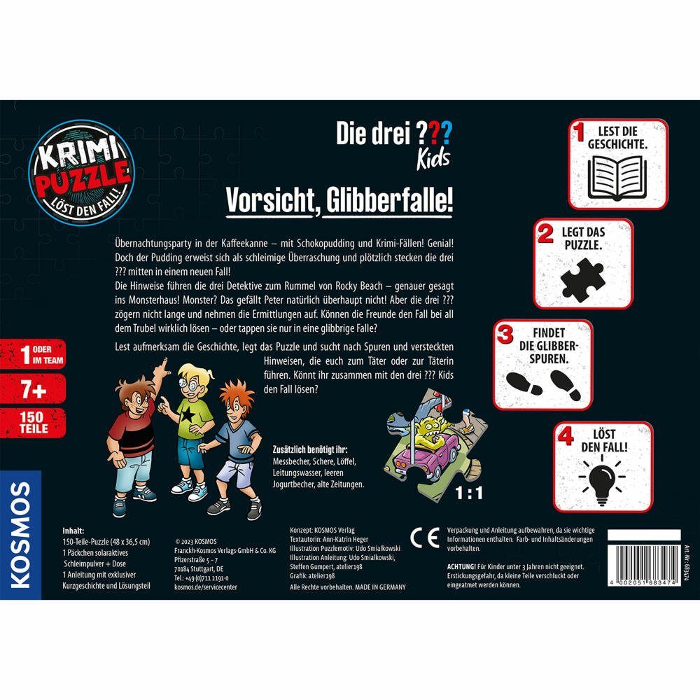Kosmos Puzzle Die drei ??? Kids Vorsicht, 150 Puzzleteile