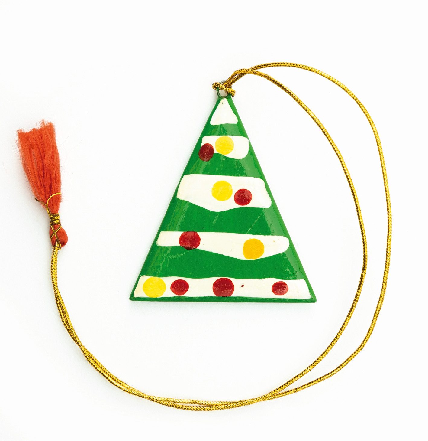 El Puente Hängedekoration Hängedeko "Weihnachtsbaum", Handmade, Handmade