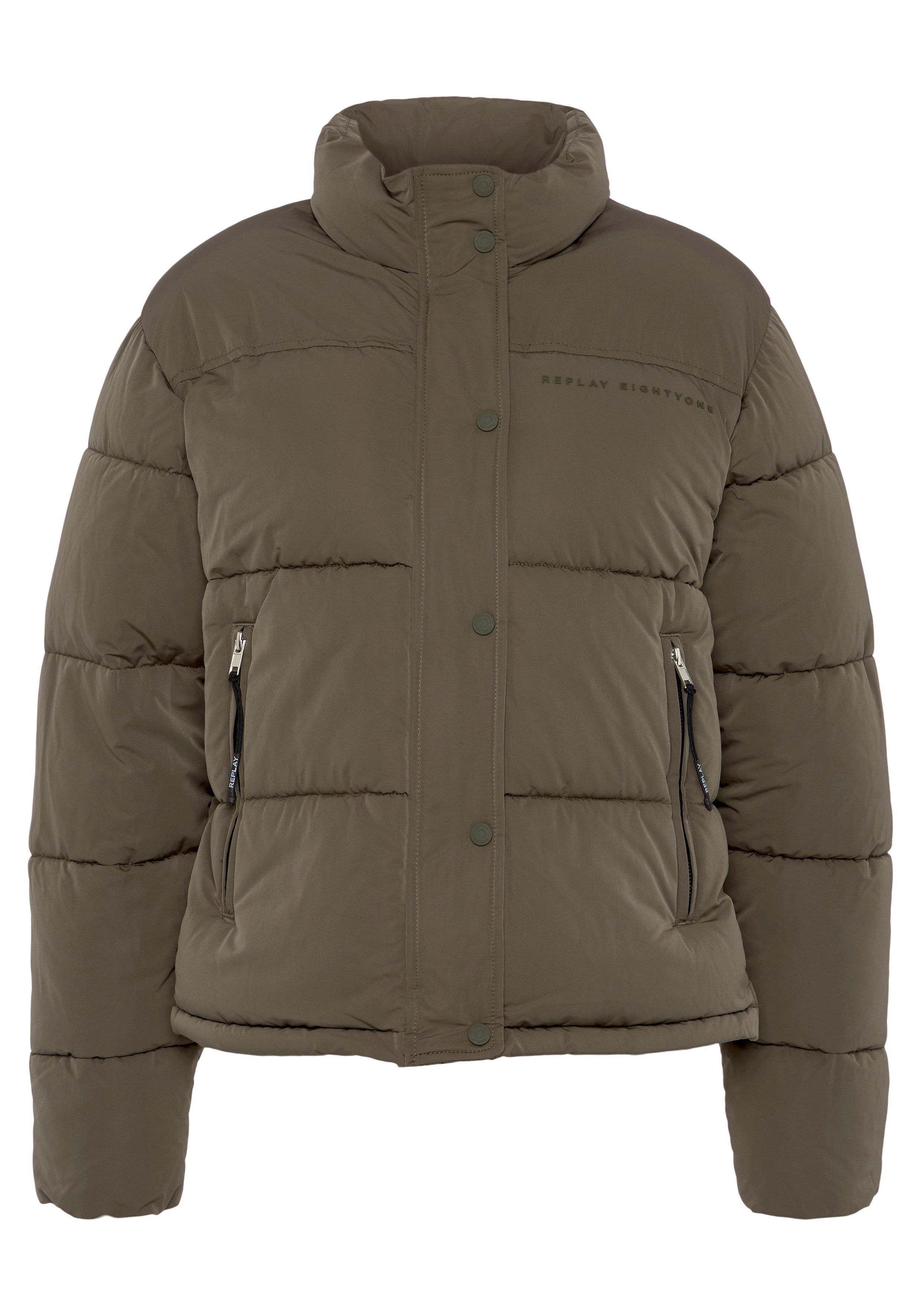 Steppjacke green army Replay