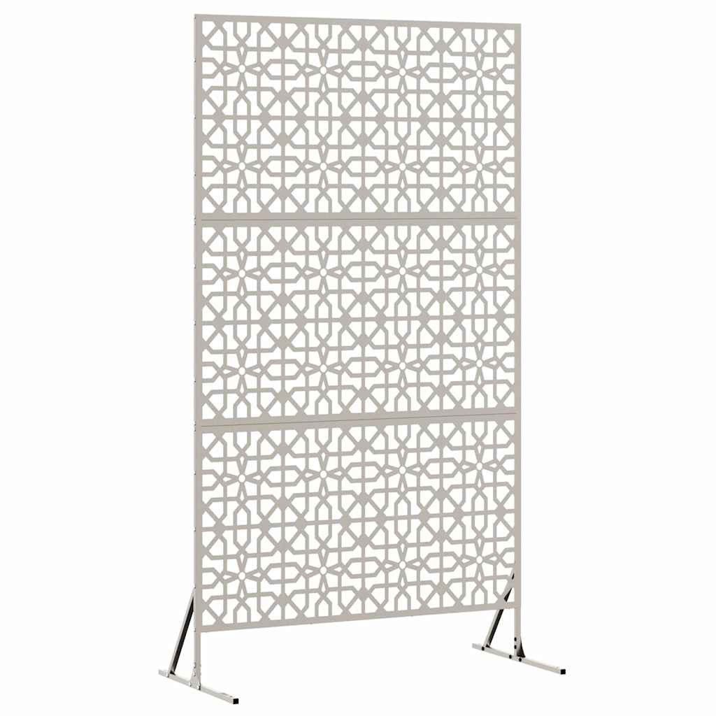 vidaXL Seitenmarkise 100 x 50 x 180 cm Sichtschutz 100x50x180 cm aus Wetterungsstahl