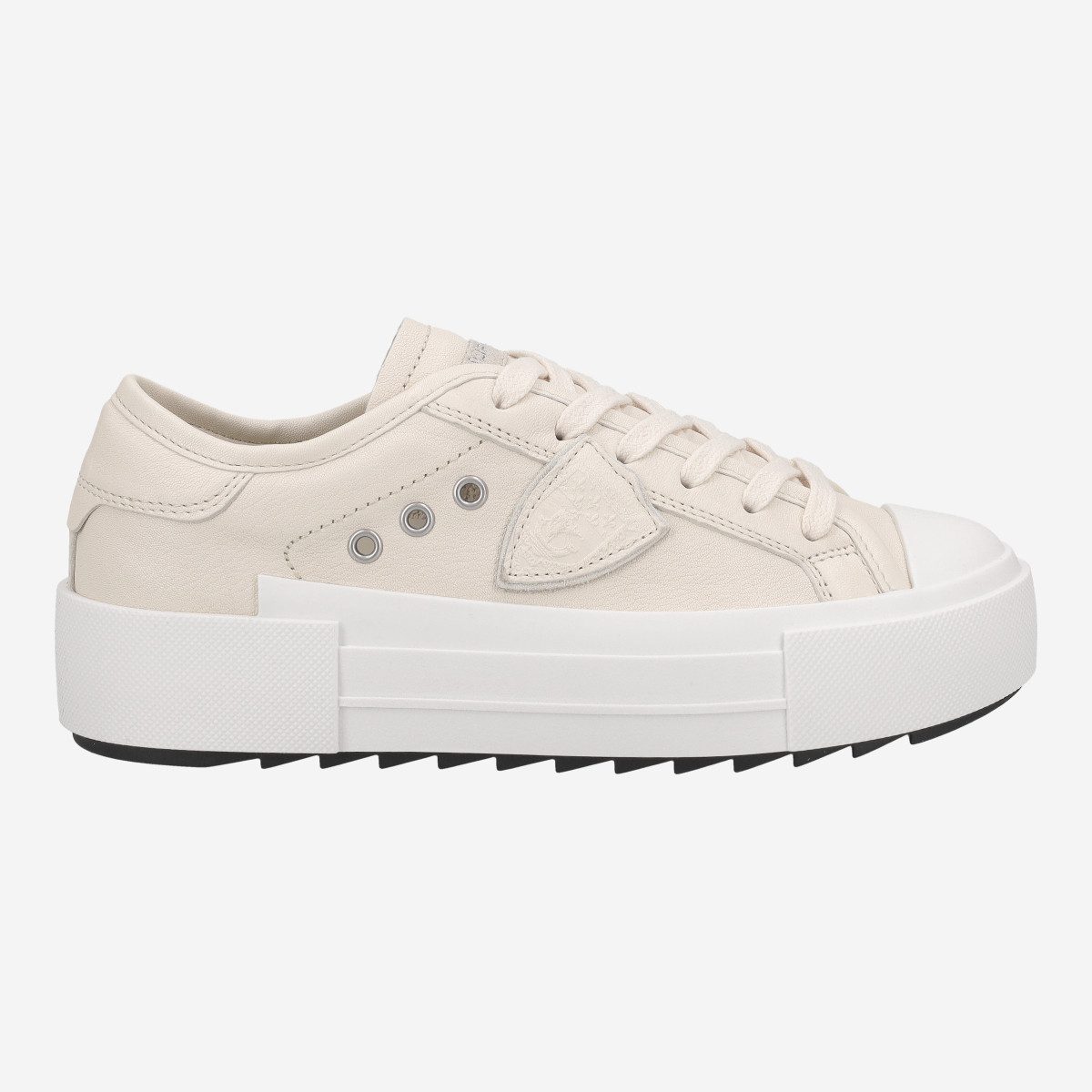 Philippe Model PDLD W002 PARIS HAUTE, Sneaker in Beige für Damen Sneaker