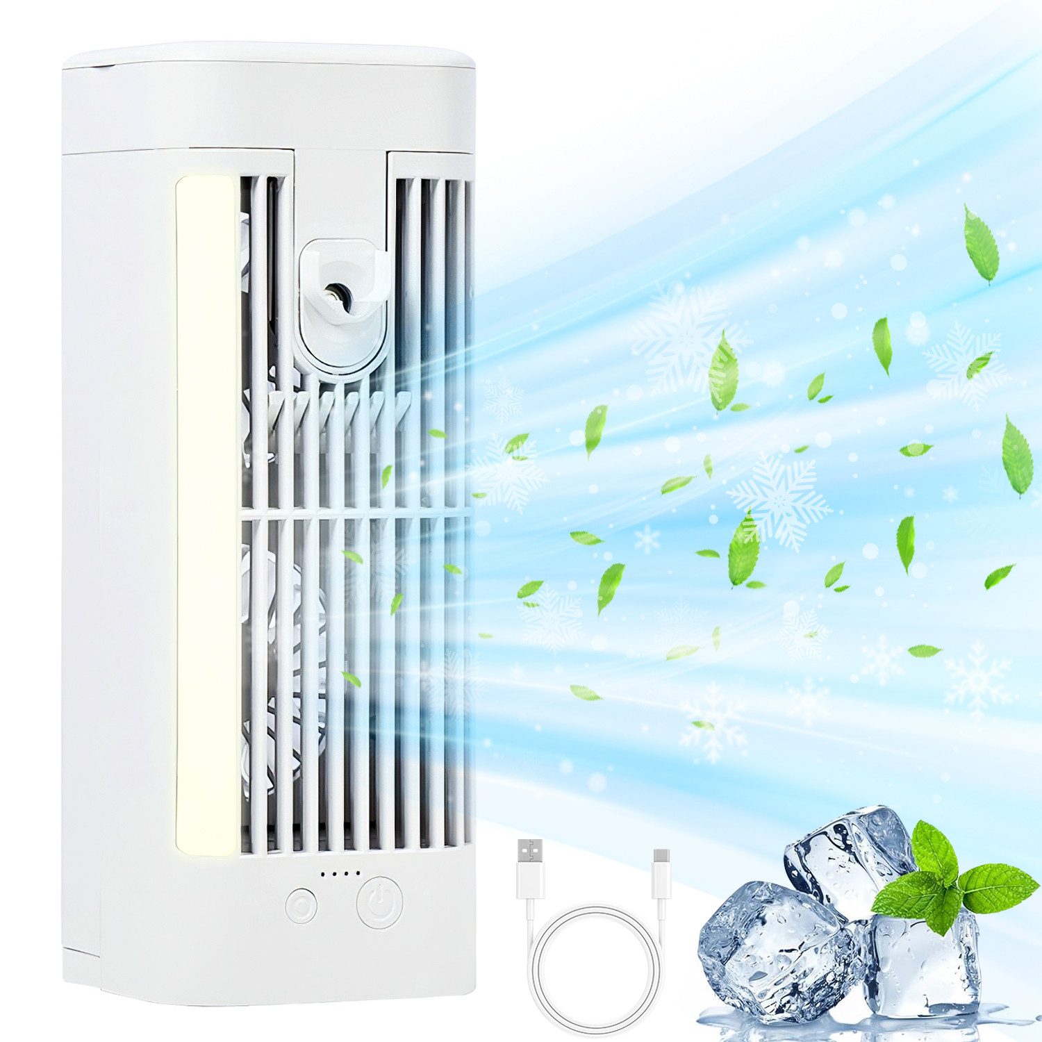 RWEUOQ Ventilatorkombigerät Ventilatorkombigerät Klimagerät 4-in-1 Mini günstig online kaufen