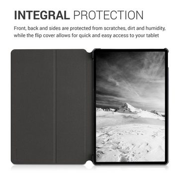 kwmobile Tablet-Hülle Hülle für Lenovo Tab P11 Pro, Slim Tablet Cover Case Schutzhülle mit Ständer
