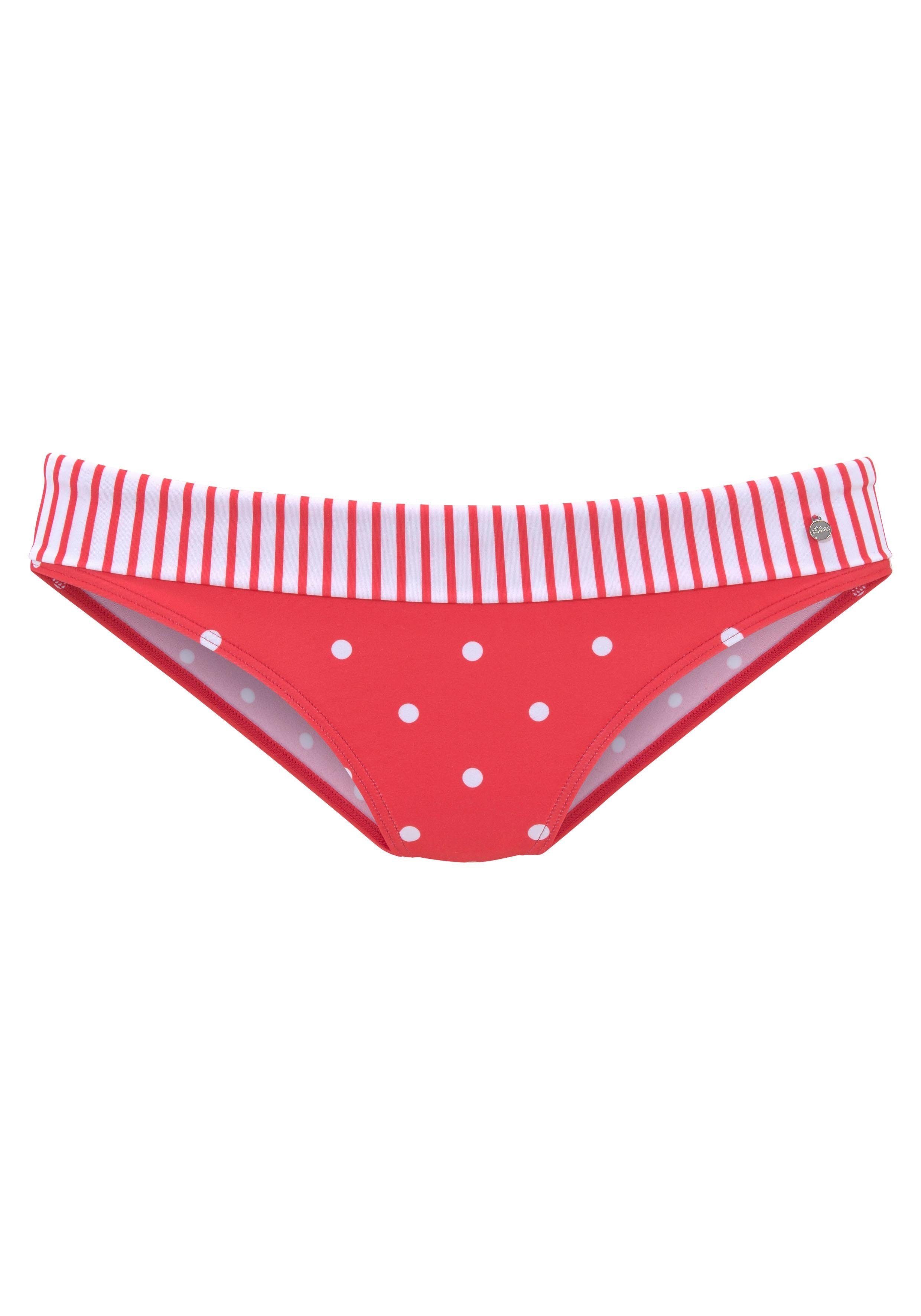 s.Oliver Bikini-Hose Audrey mit Umschlagbund und günstig online kaufen