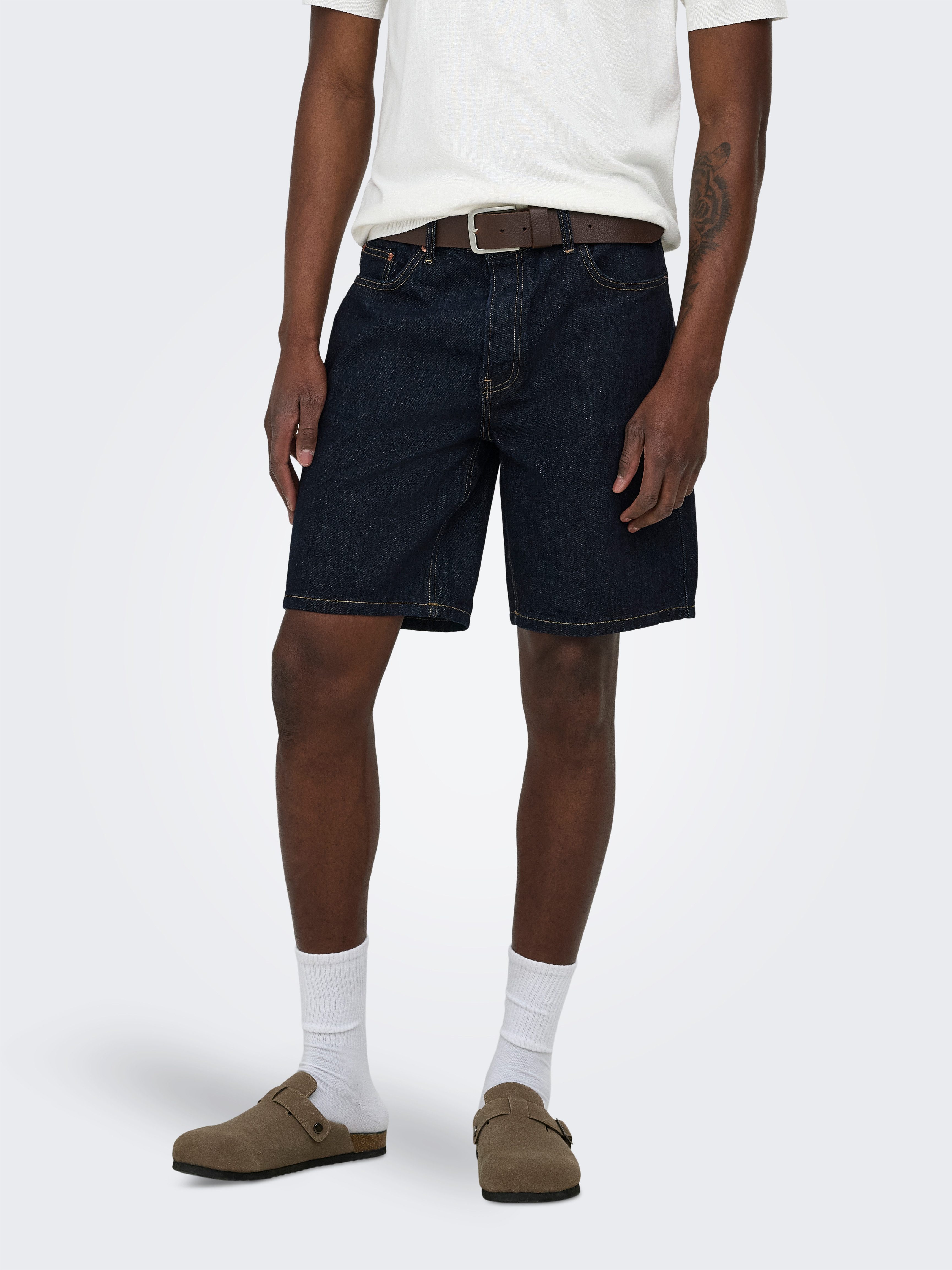 ONLY & SONS Shorts ONSEDGE RINSE 6496 AZG DNM SHORTS NOOS