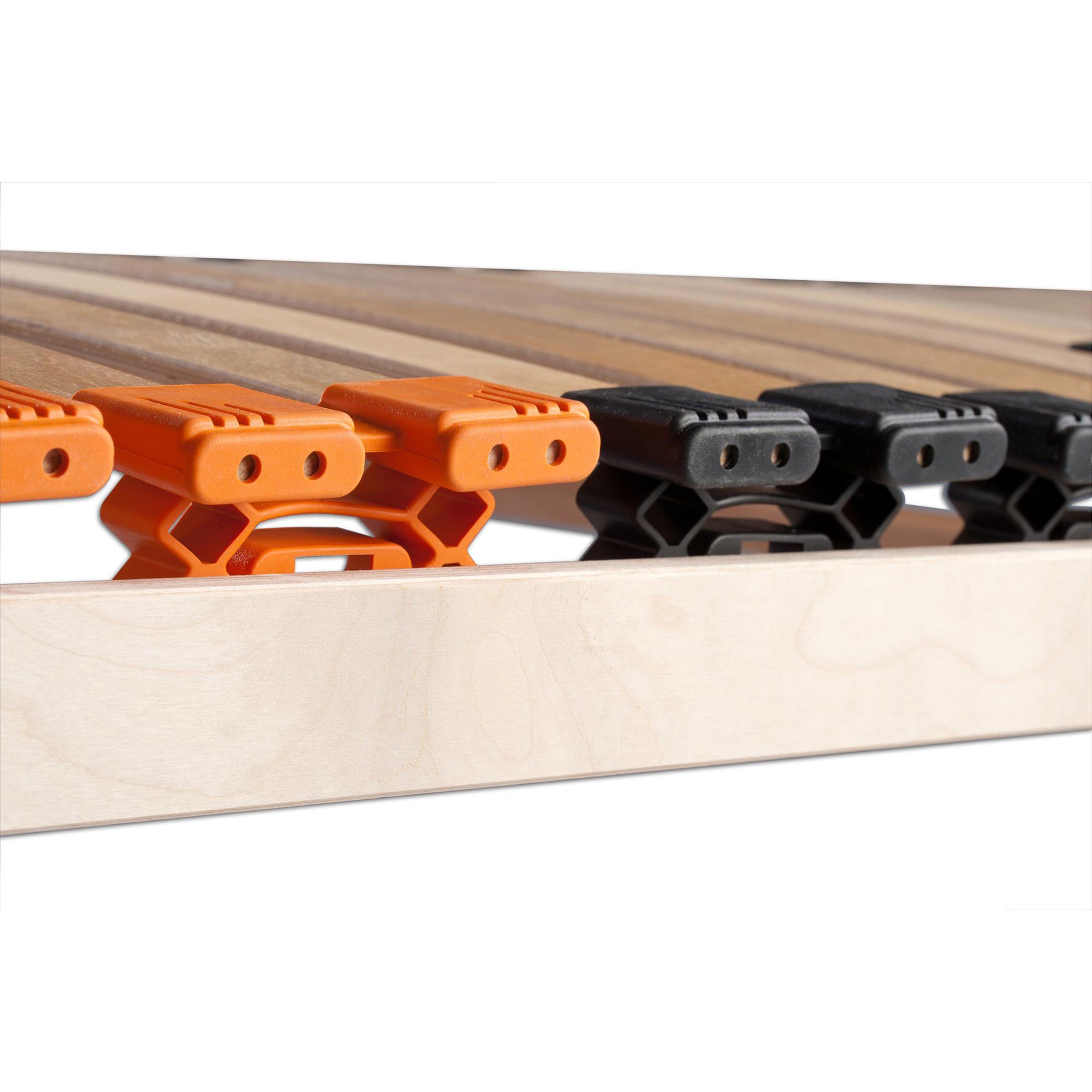 Lattenrost Madera Medifix K+F 7-Zonen-Lattenrost, Betten-ABC, Kopfteil Zerlegt, Fußteil Zerlegt, Optimale Anpassung an den Körper, besondere Langlebigkeit, stabil