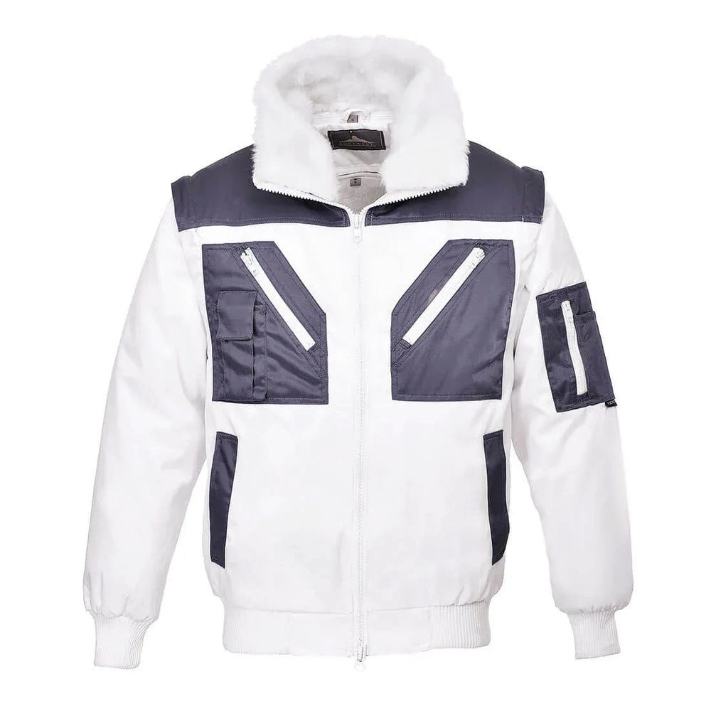 Portwest 3-in-1-Funktionsjacke Portwest Zweifarbige Warnschutz-Pilotjacke PJ20
