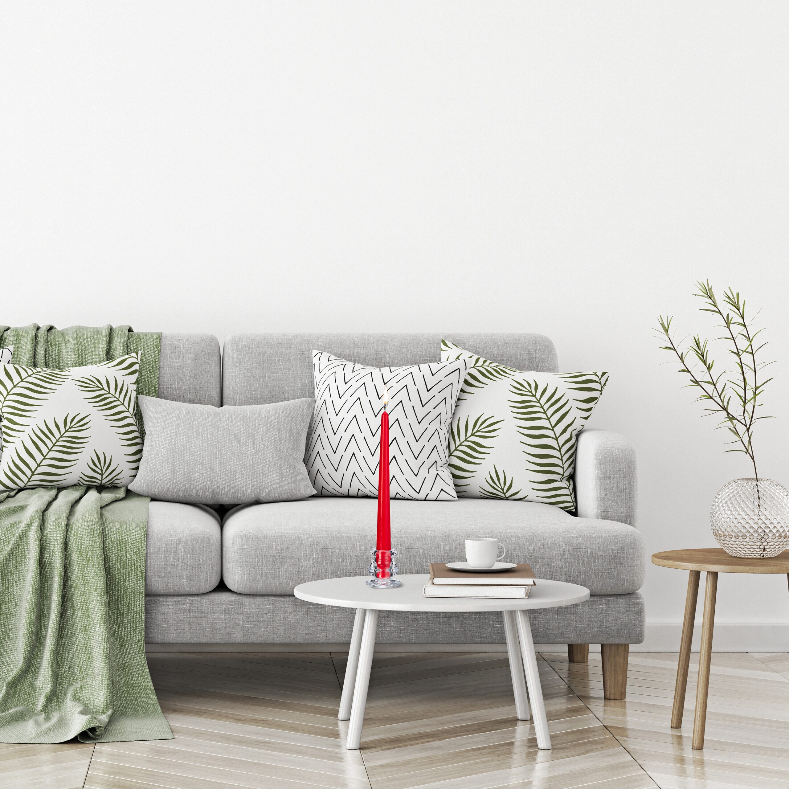 relaxdays Kerzenständer Stabkerzenhalter aus Glas 6er Set (6 St) – Bild 5 von 5
