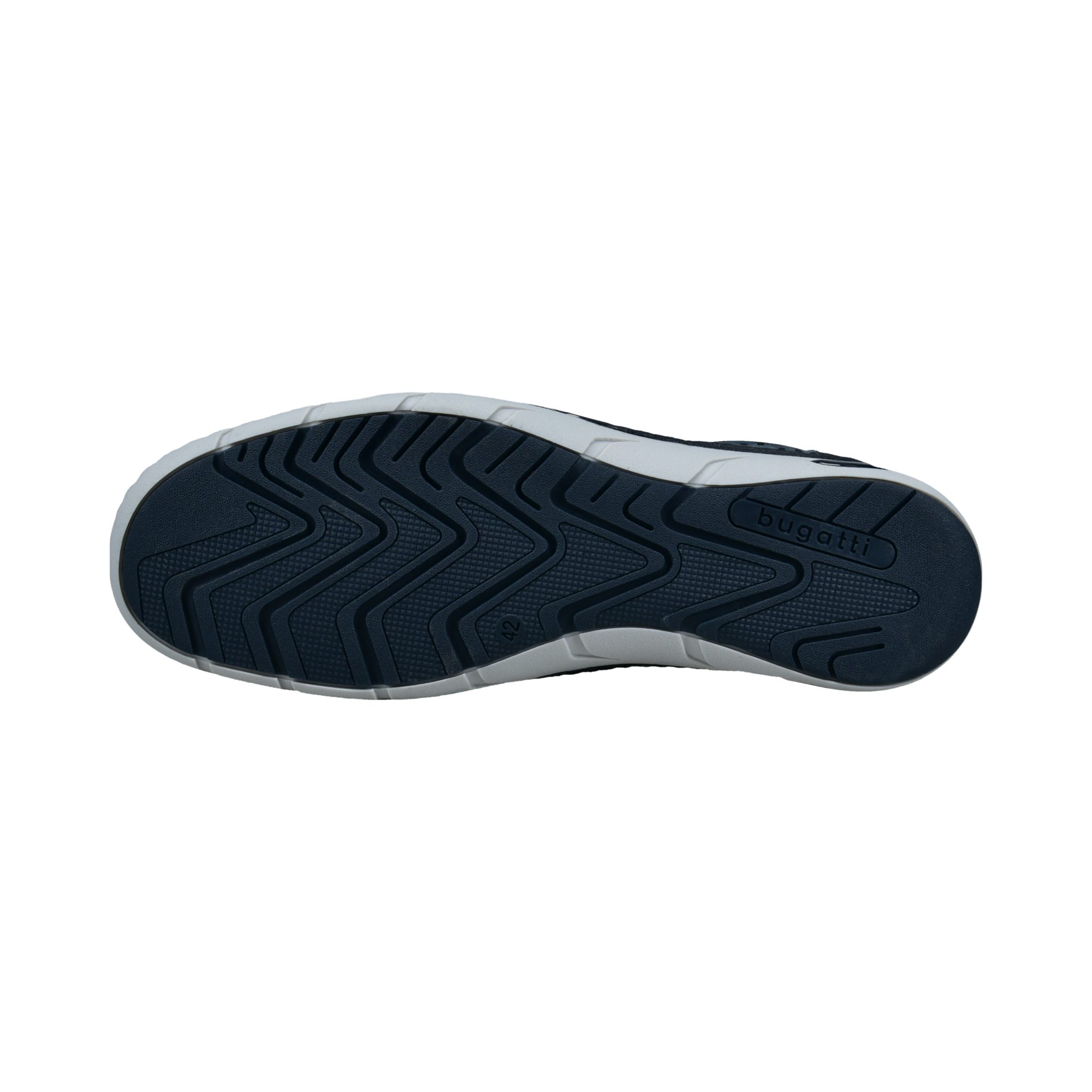 bugatti Sneaker Halbschuh, Freizeitschuh mit praktischem Reißverschluss