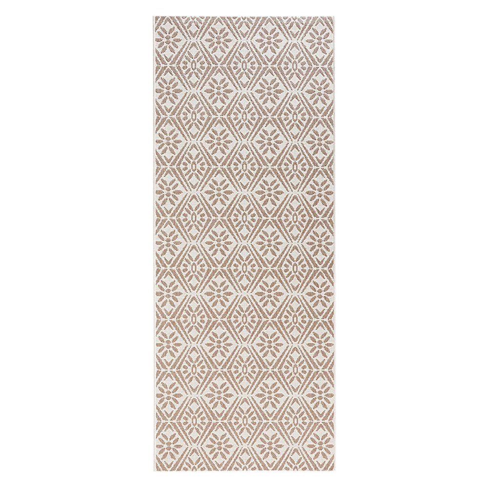 Zala Living Läufer Flachgewebe Küchenläufer Creation Beige Creme, Läufer, Höhe: 8 mm