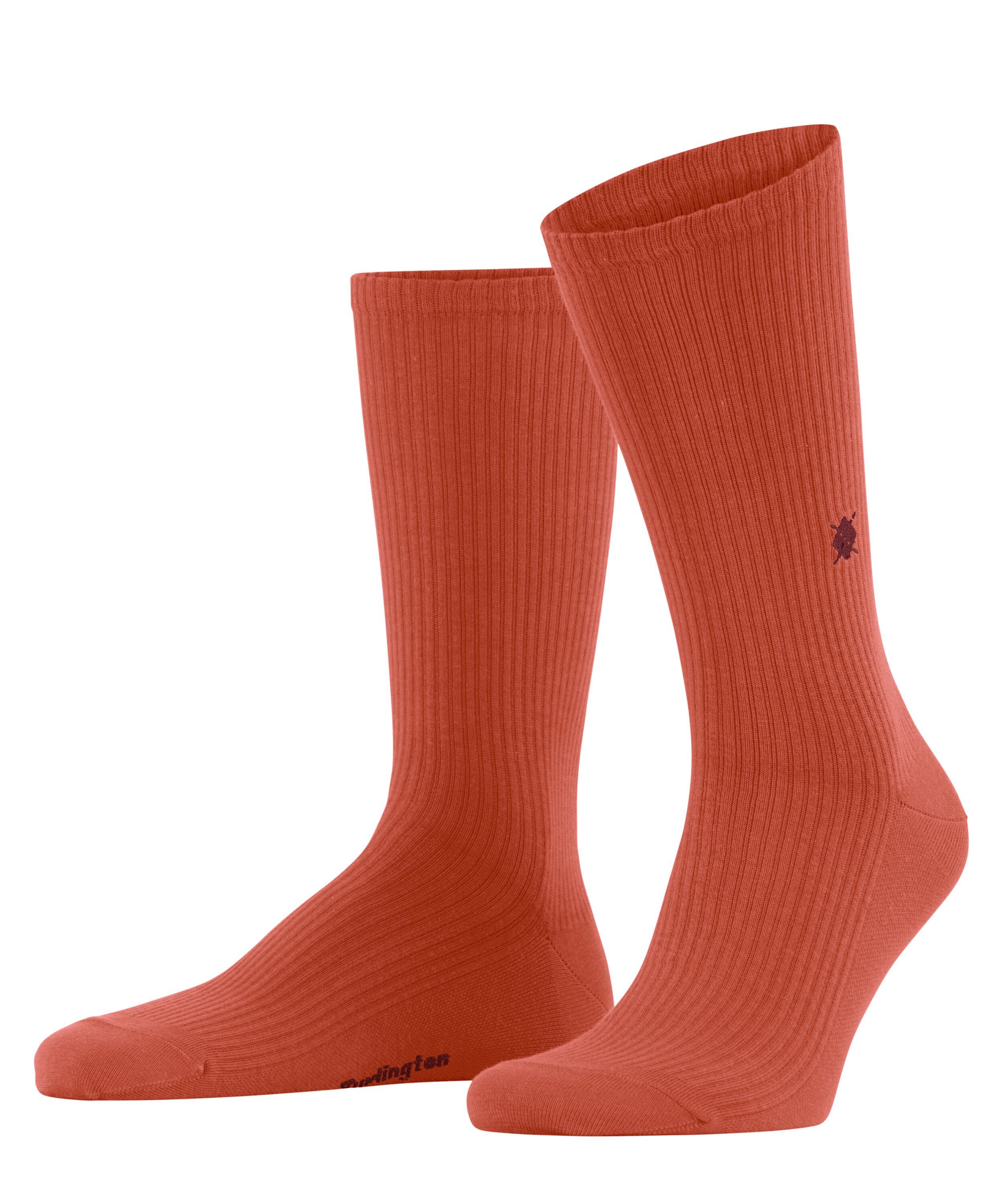 Burlington Socken Boston (1-Paar) ziegel (8095) | Socken