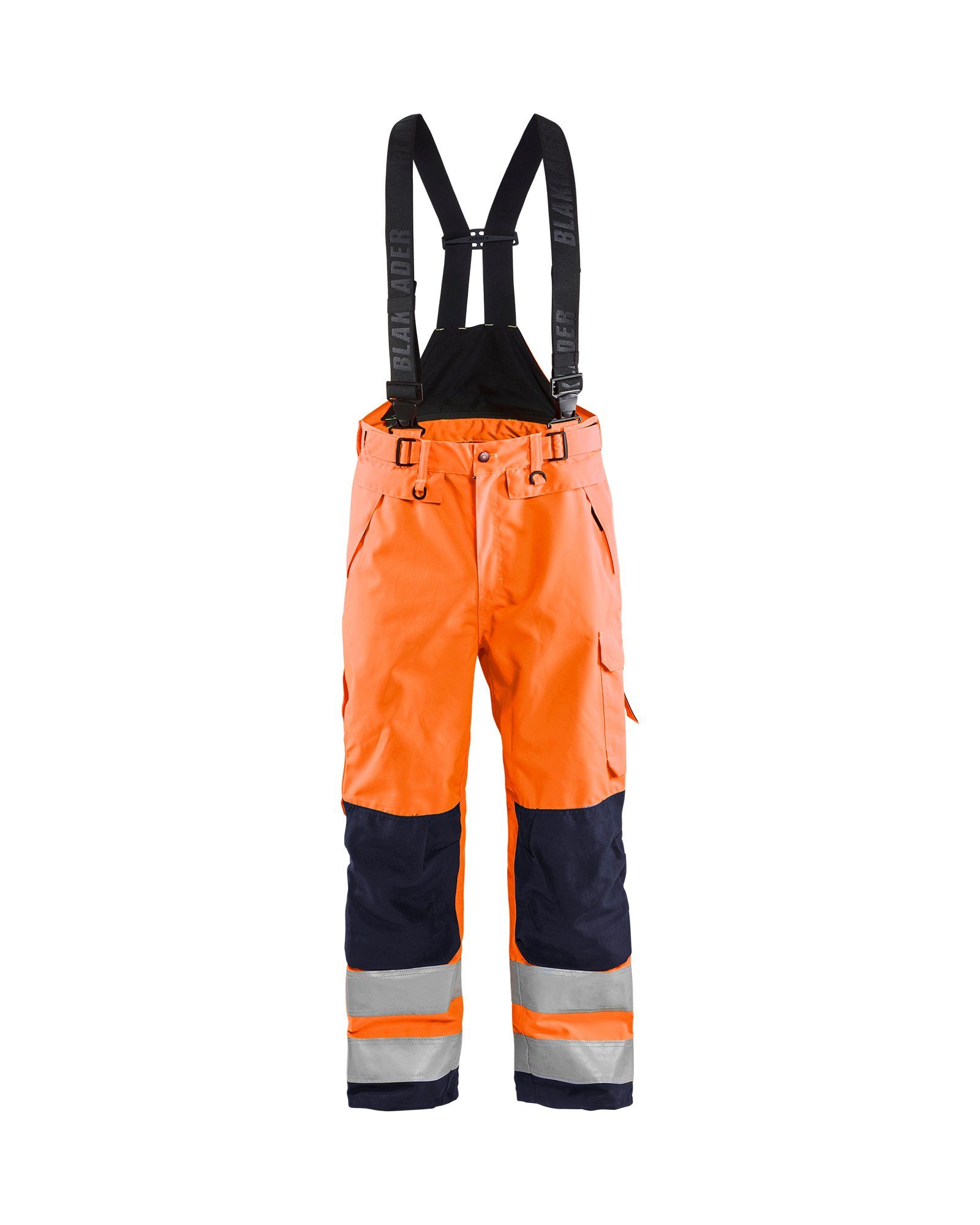 BLÅKLADER Arbeitsbundhose High Vis Shell Arbeitshose (1-tlg) high vis gelb/marineblau