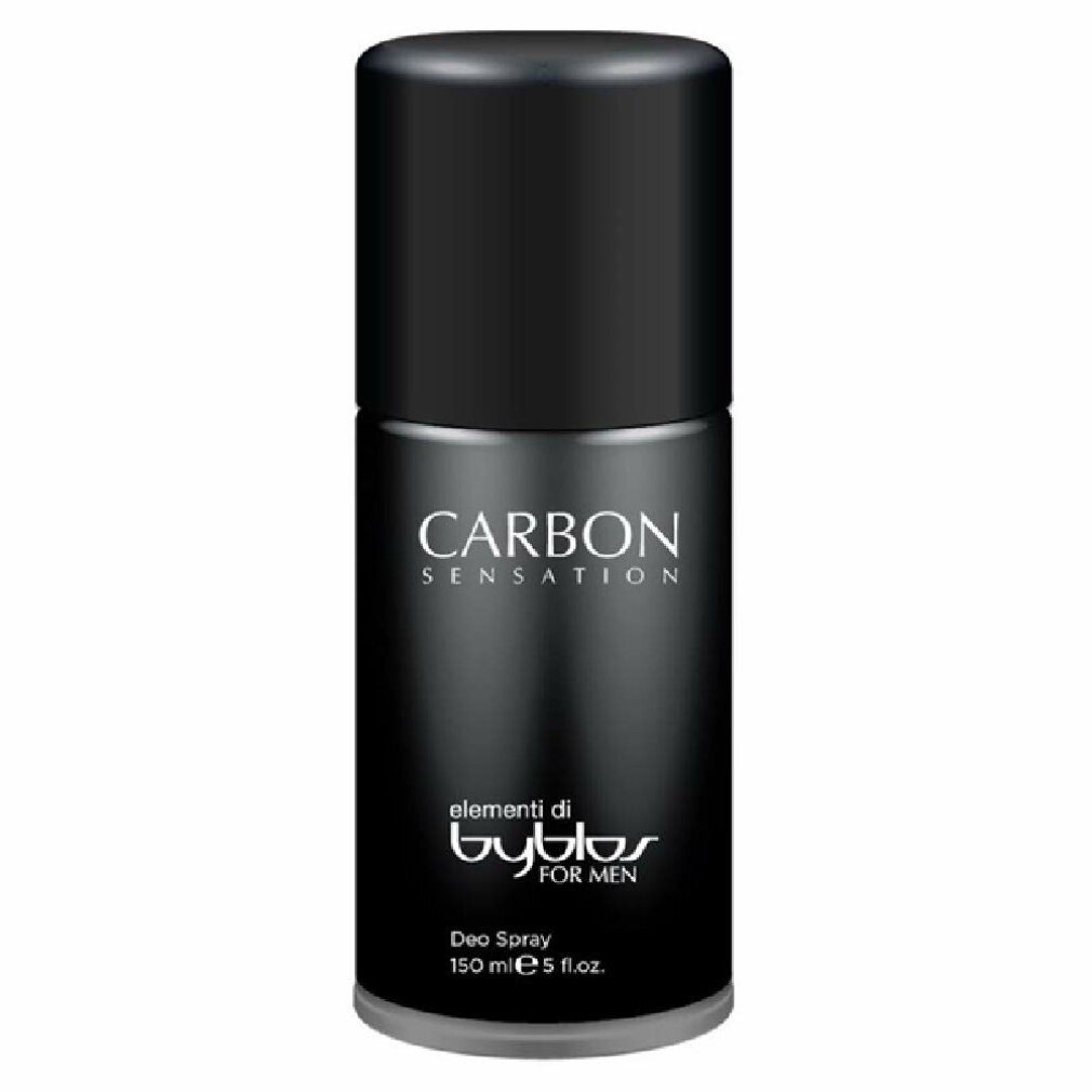 Byblos Deo-Spray Carbon Anti-Transpirant Deodorant Spray für Männer 150 ml