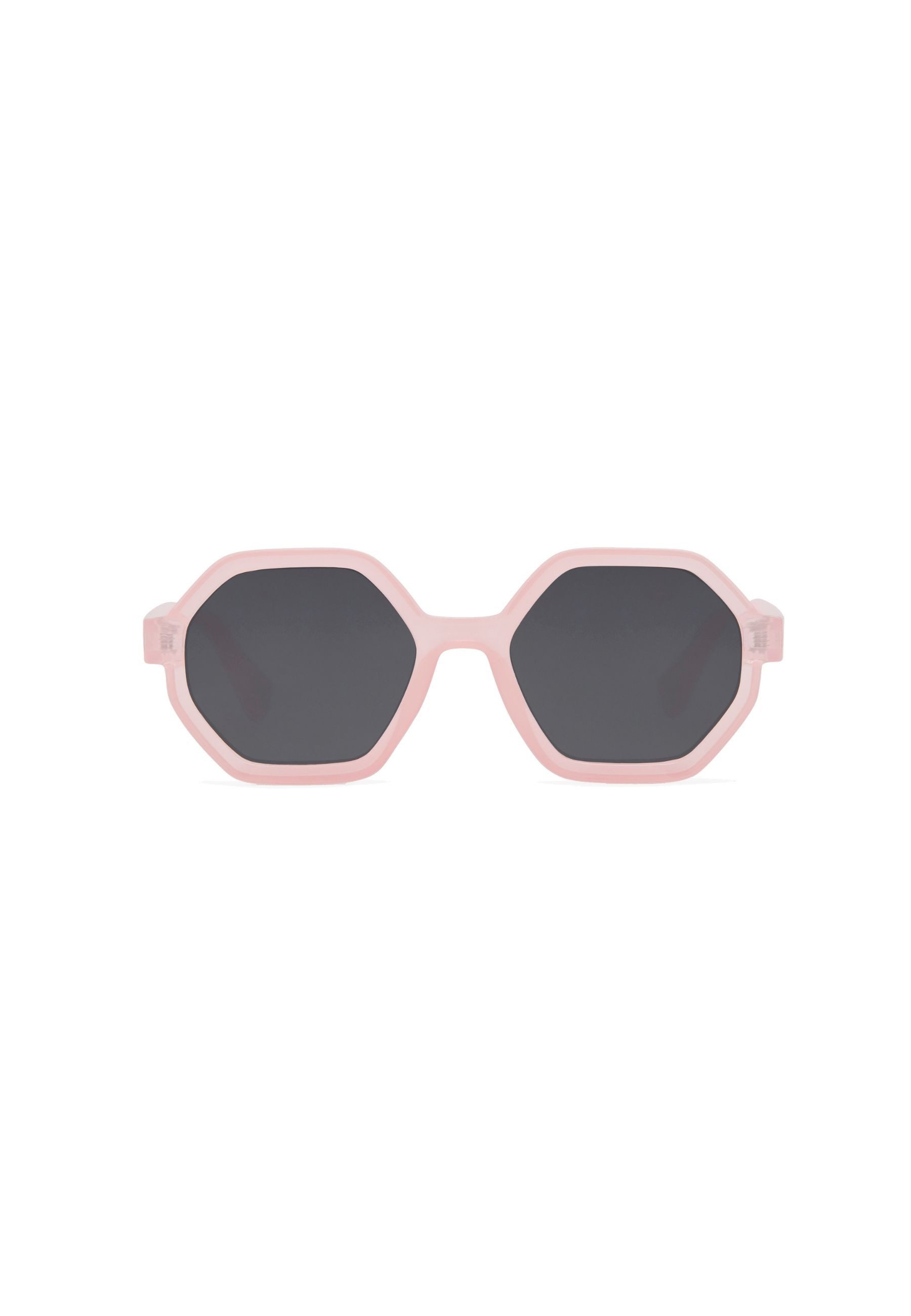 Diademita Sonnenbrille The Prism Rose Hexagonal Pink Sunglasses (Set)