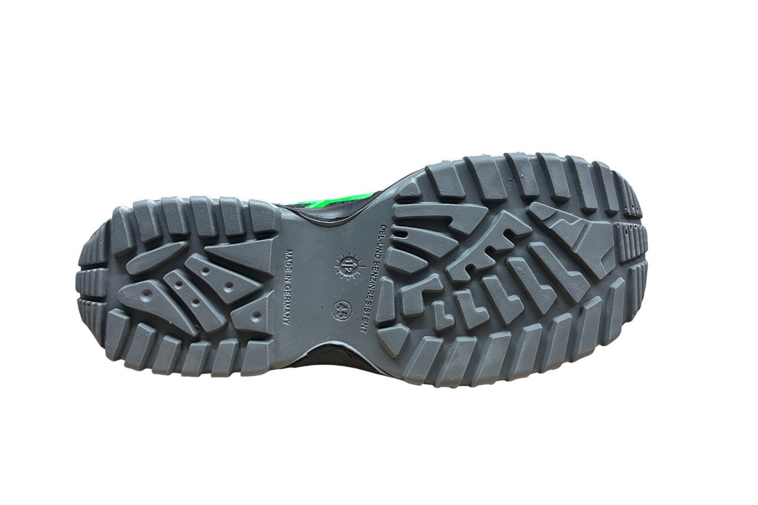 LEOPARD LEOPARD Herren Sicherheitshalbschuh E0435 schwarz/neongrün Arbeitsschuh