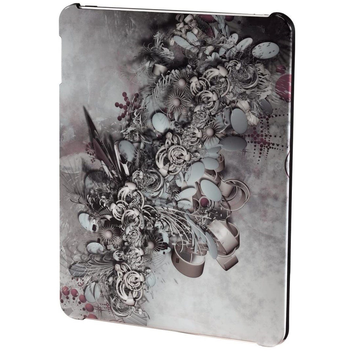 Hama Tablet-Hülle Back-Cover Schutz-Hülle Smart Case Tasche Grey, Hard-Case passend für Apple iPad 4 3 4G 3G 2 2G