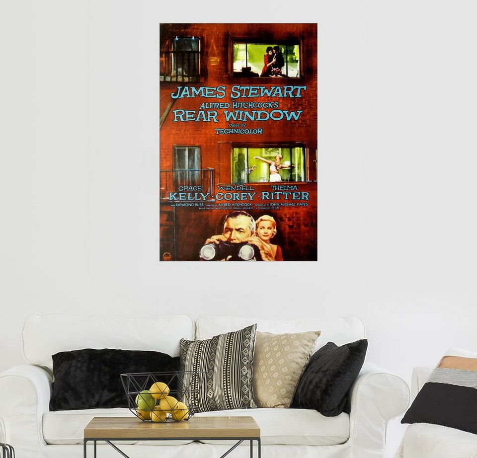 Posterlounge Wandbild »Das Fenster zum Hof« kaufen OTTO