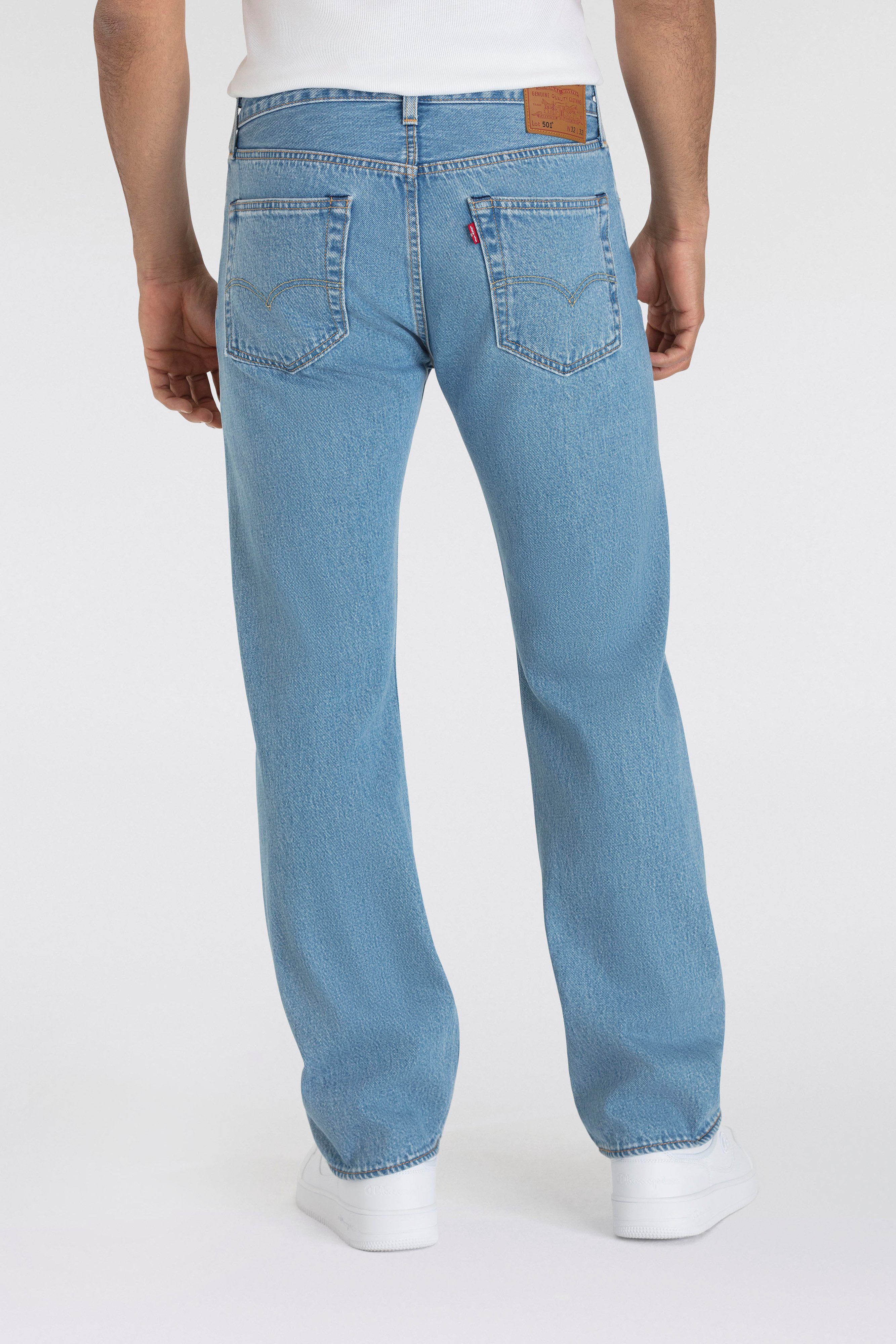 Levi's® Straight-Jeans 501 LEVI'S ORIGINAL mit Markenlabel