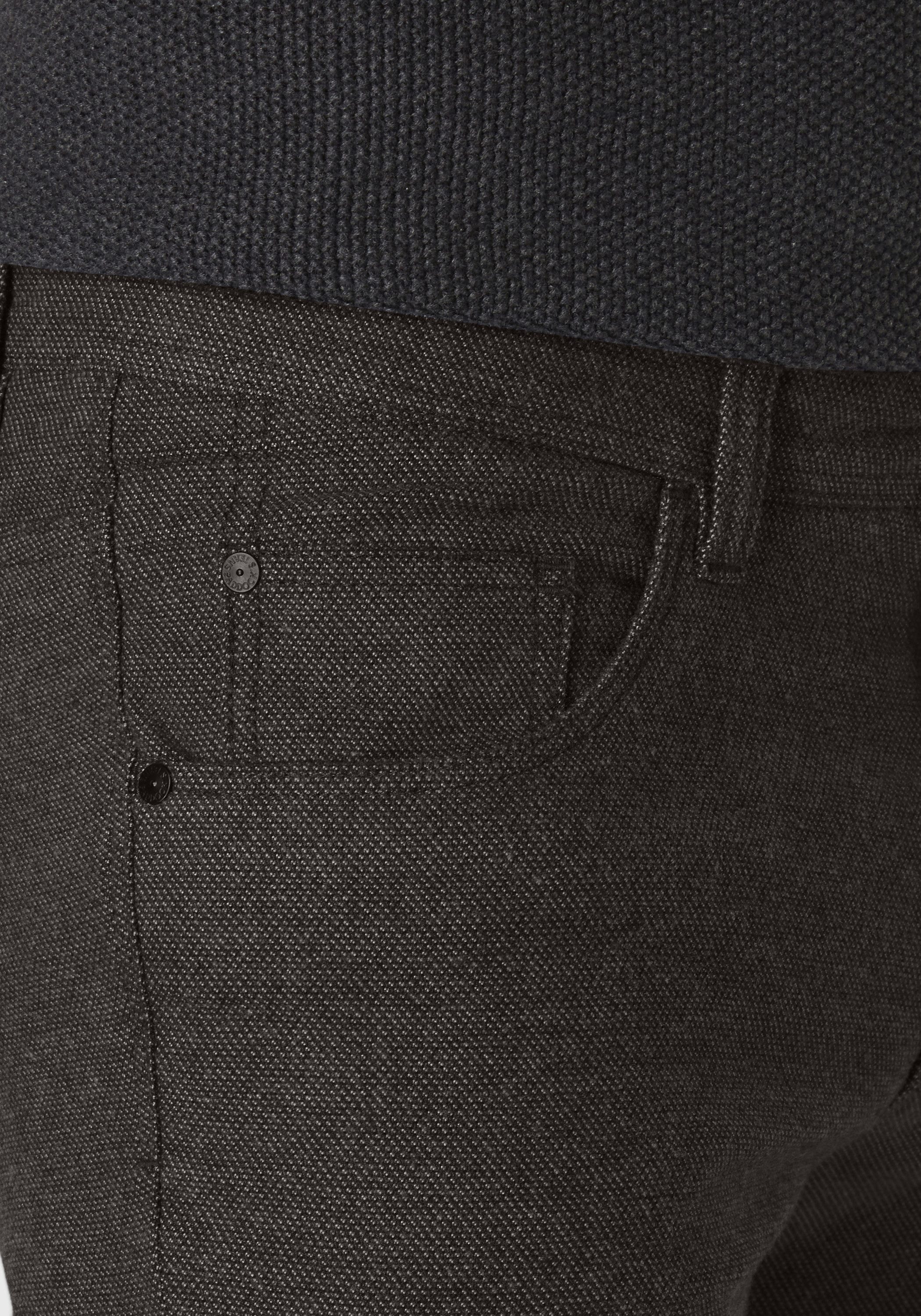 Paddock's Stoffhose PIPE 5-Pocket Stoffhose im Wool Look mit Stretch