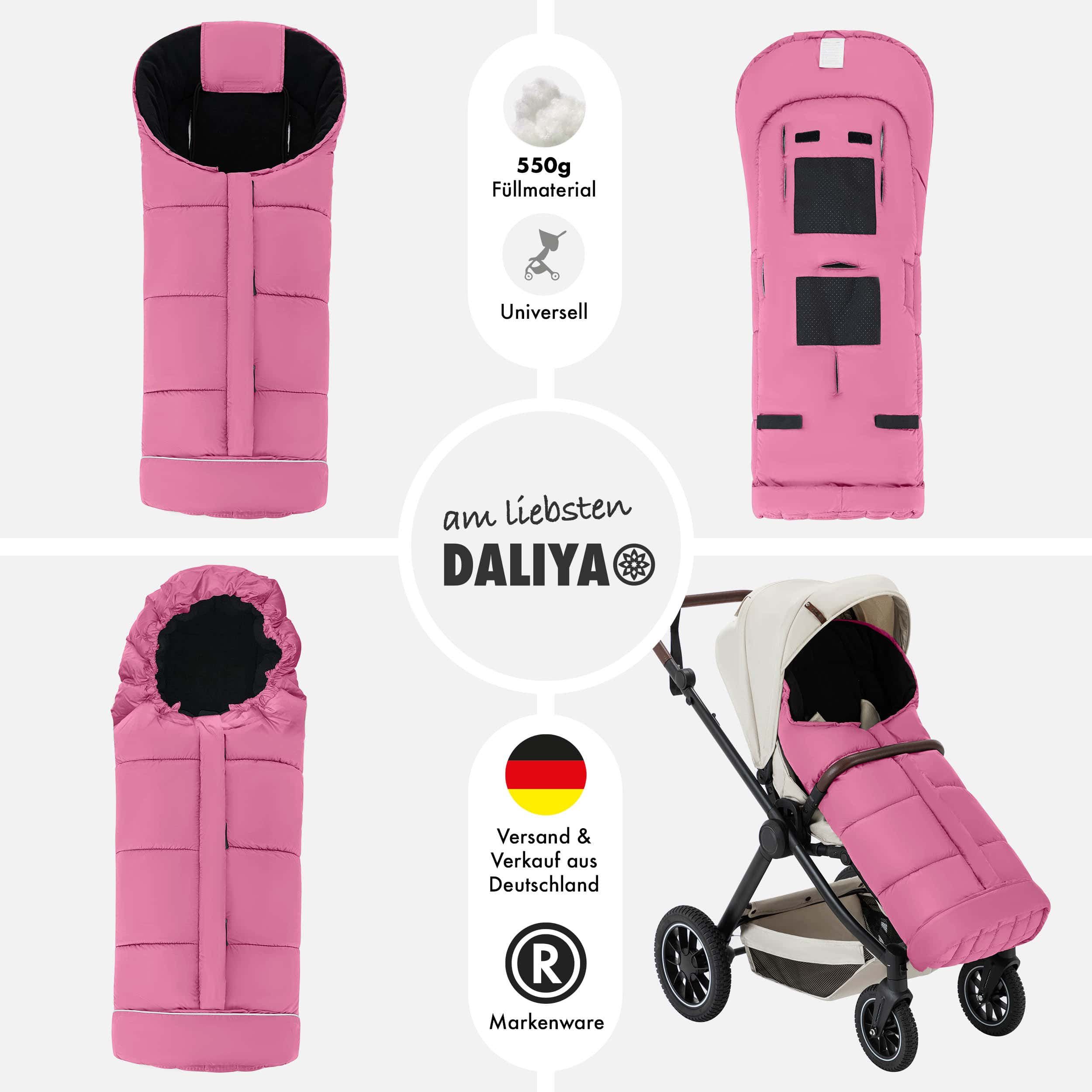 Daliya® Fußsack Fußsack und Schlafsack für Buggy und Sportsitz, Winterfußsa günstig online kaufen