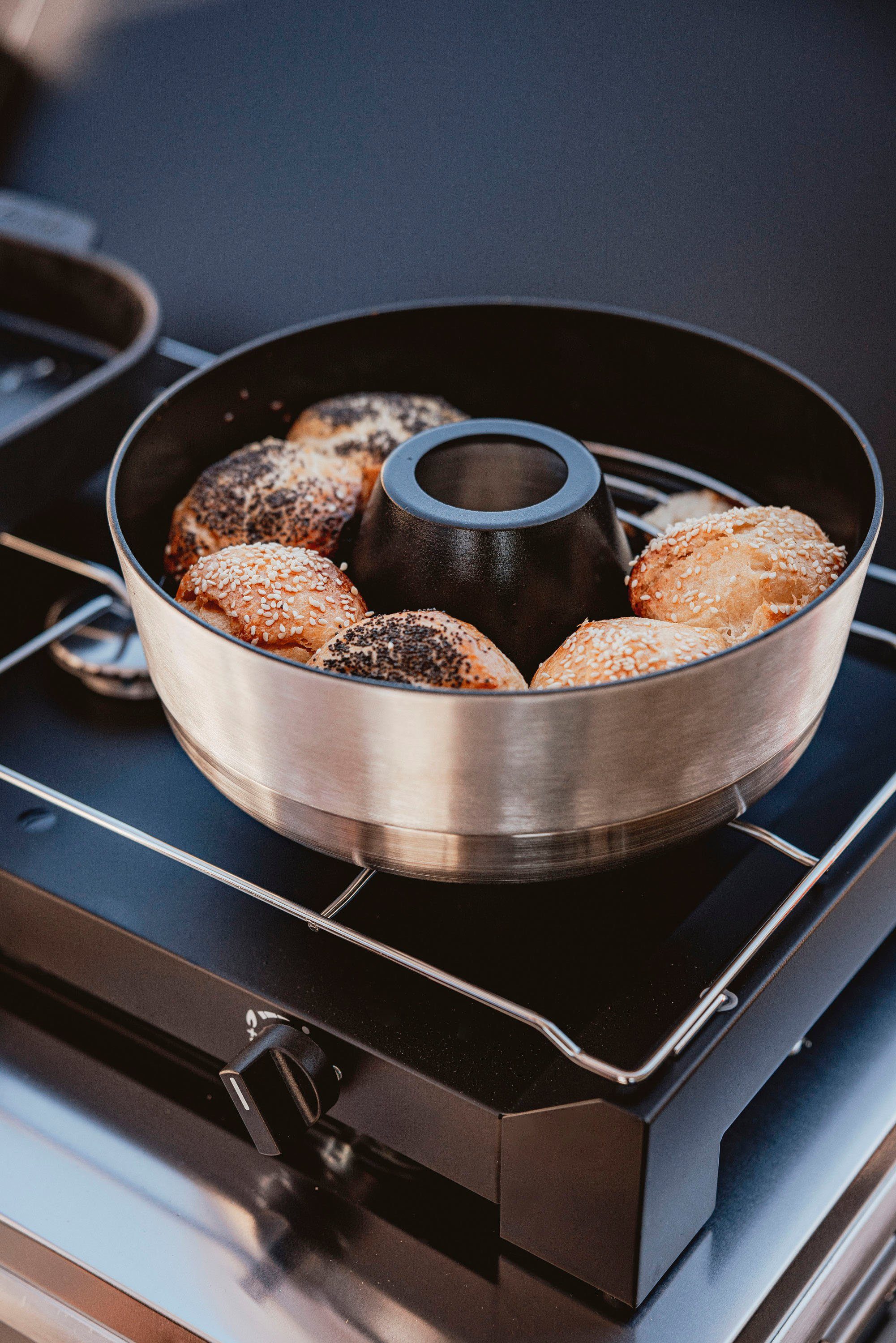 Enders® Grill-Aufsatzofen Vamo, Aluminium, Edelstahl