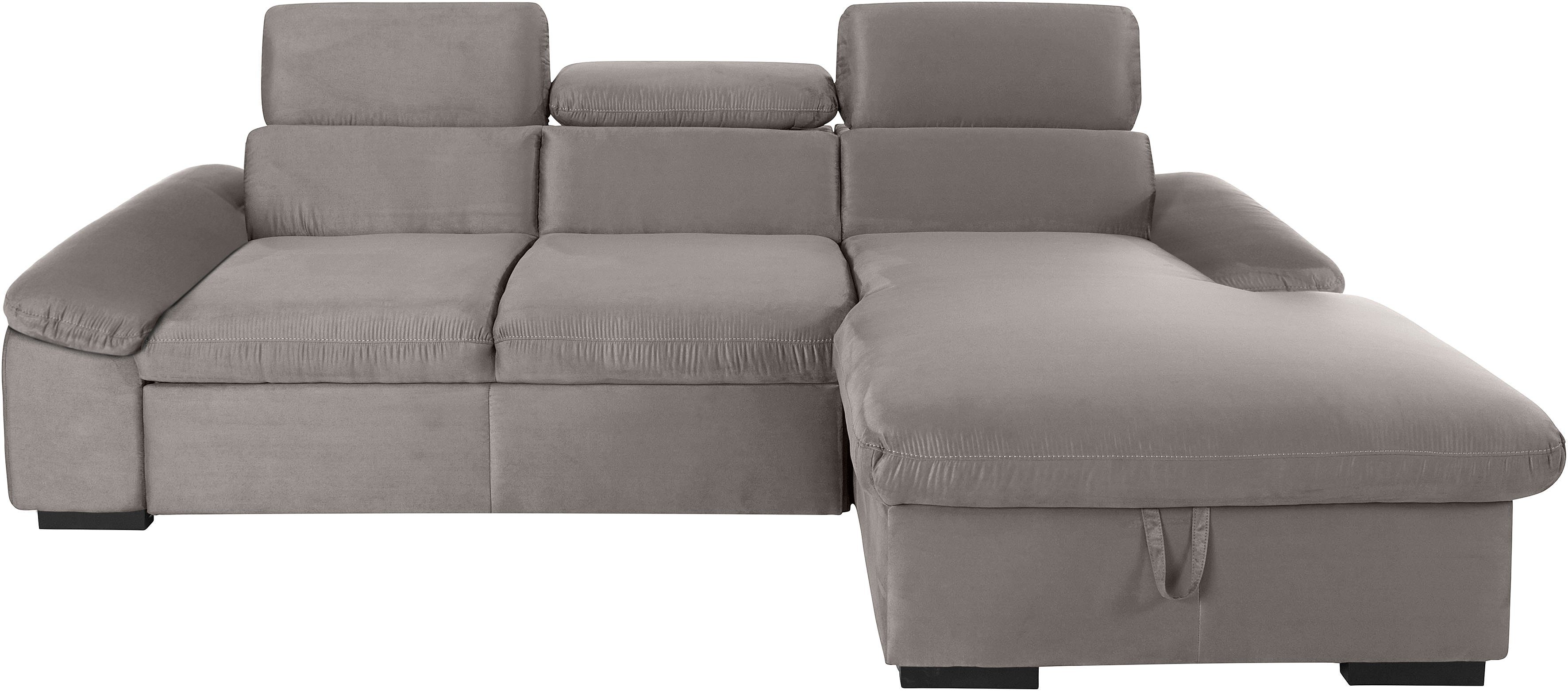 COTTA Ecksofa Lola L-Form mit Kopfteilfunktion günstig online kaufen
