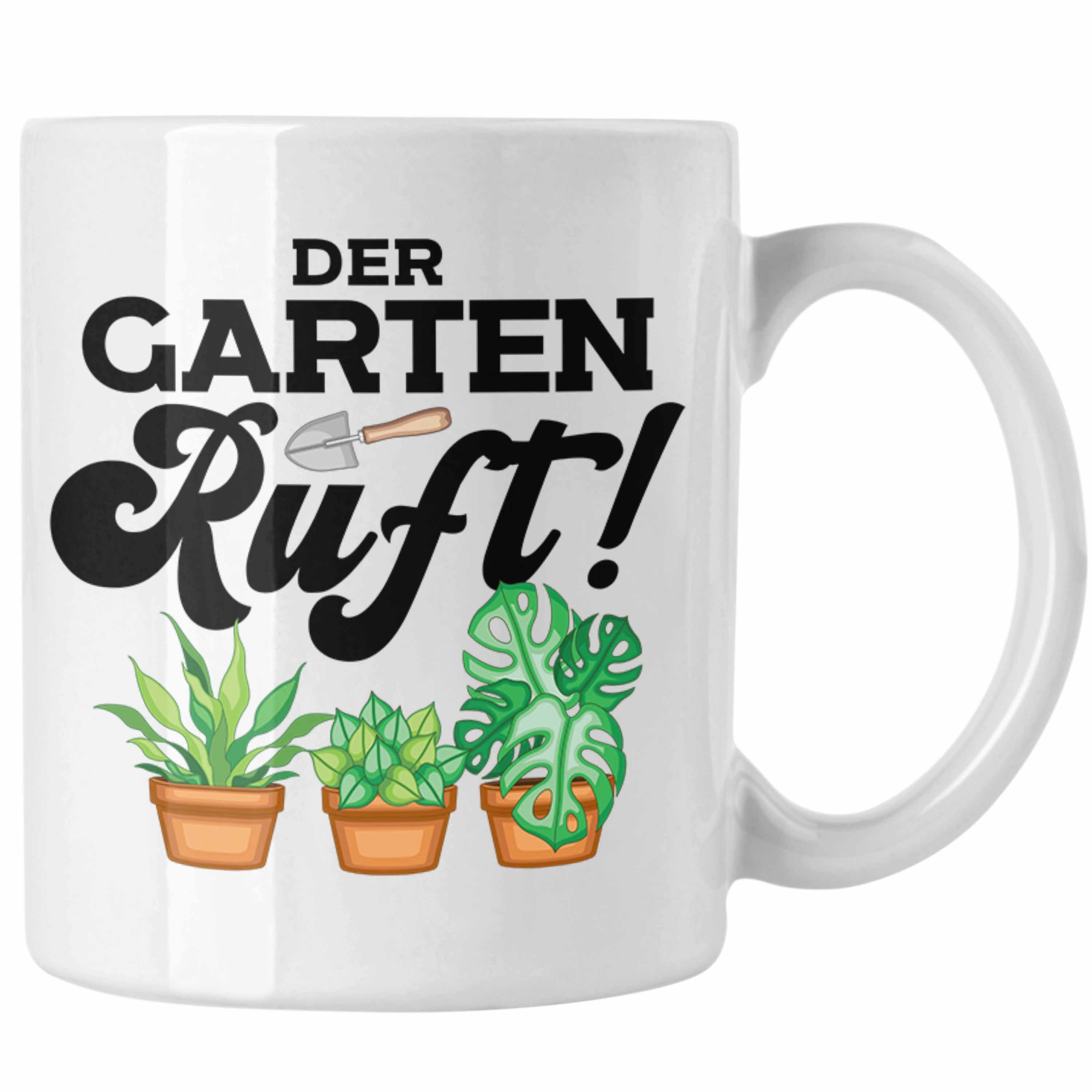 Opa Landschaftsgärtner Gärtner Geschenk Weiss Tasse Der Hobbygärtner - Geschenk Ruft Tasse Trendation Oma Kaffeetasse Grarten Trendation