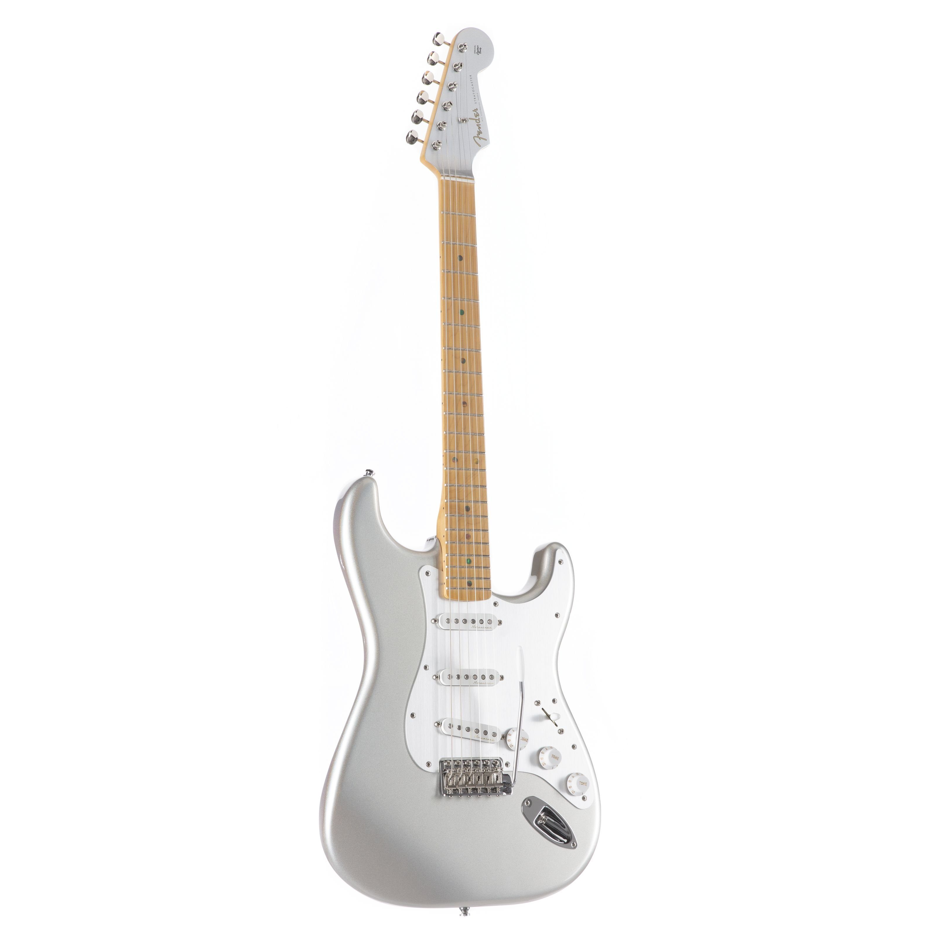 Fender E-Gitarre, H.E.R. Stratocaster MN Chrome Glow - Signature E-Gitarre