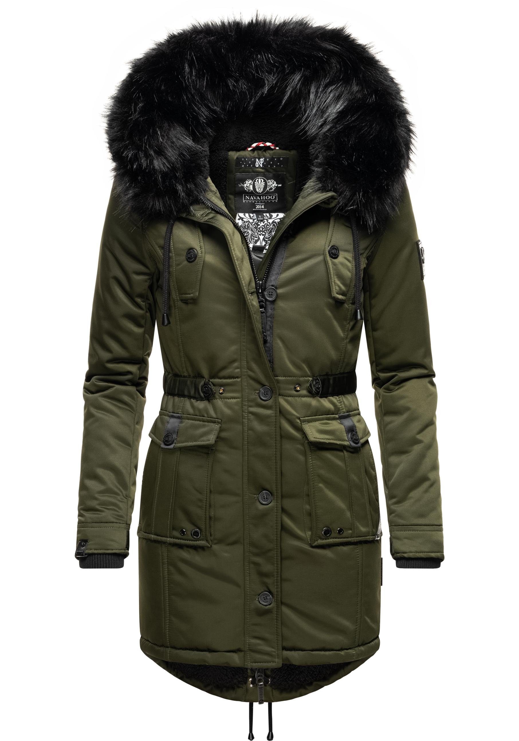 Navahoo Wintermantel Luluna Prc edler Parka günstig online kaufen