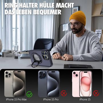RefinedFlare Handyhülle Hüllen für das iPhone 15 Pro Max mit Ständer, Schutz, vielen Optionen