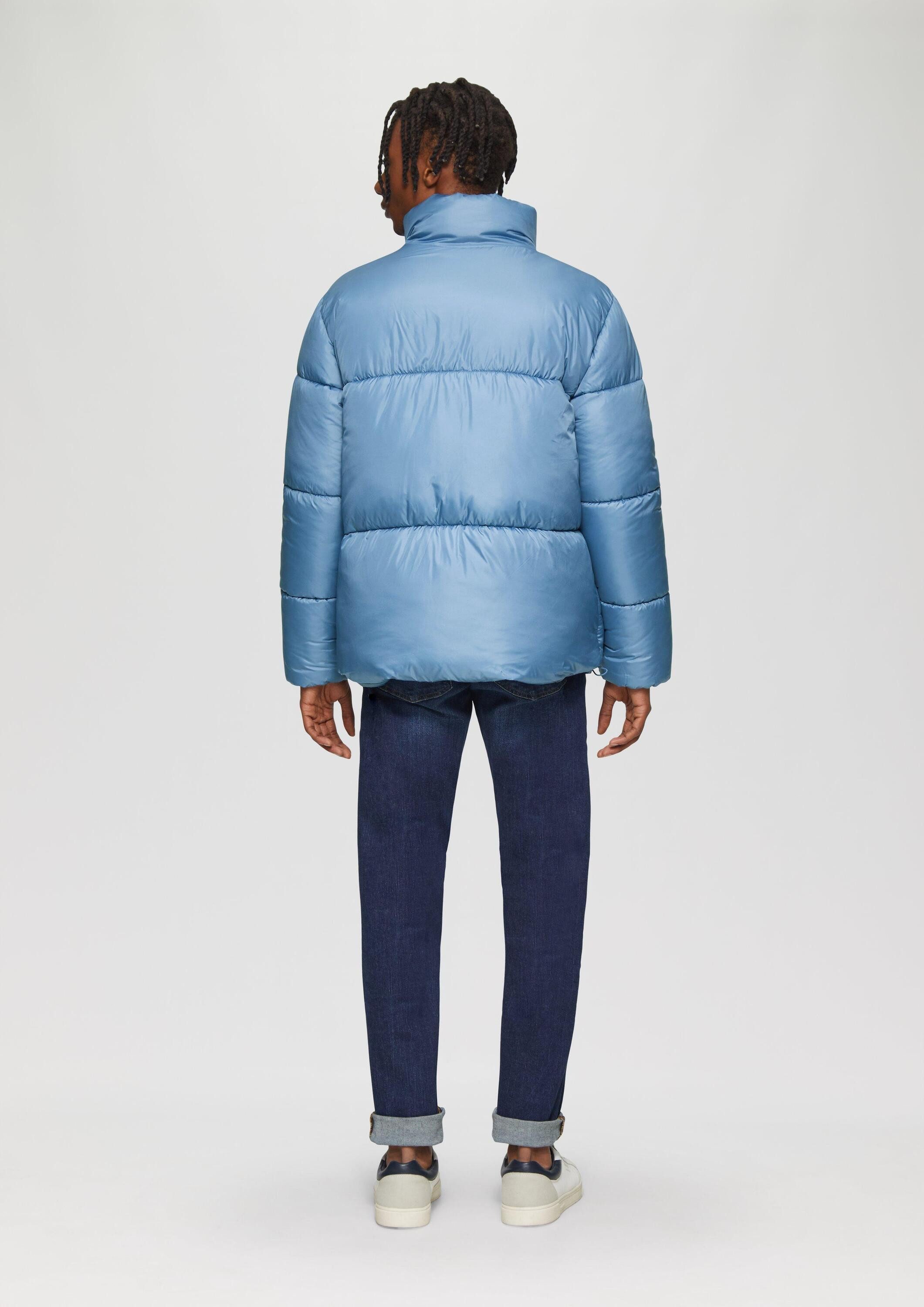 QS Winterjacke Outdoor-Jacke Wattierte Steppjacke mit verstellbarem Saum